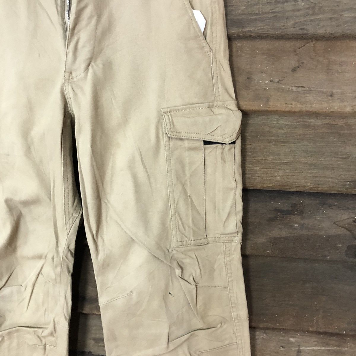 Japanese Brand Japanese Brand Brown utility vintage Cargo Pants #7104 Size US 29 - 7 Thumbnail