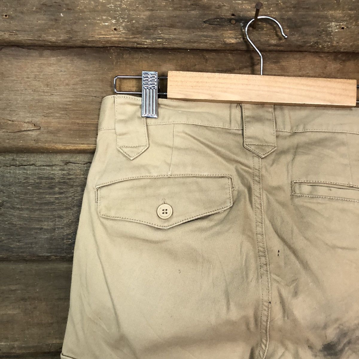 Japanese Brand Japanese Brand Brown utility vintage Cargo Pants #7104 Size US 29 - 13 Thumbnail
