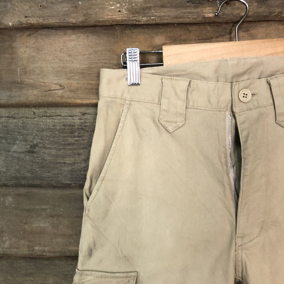 Japanese Brand Japanese Brand Brown utility vintage Cargo Pants #7104 Size US 29 - 4 Thumbnail