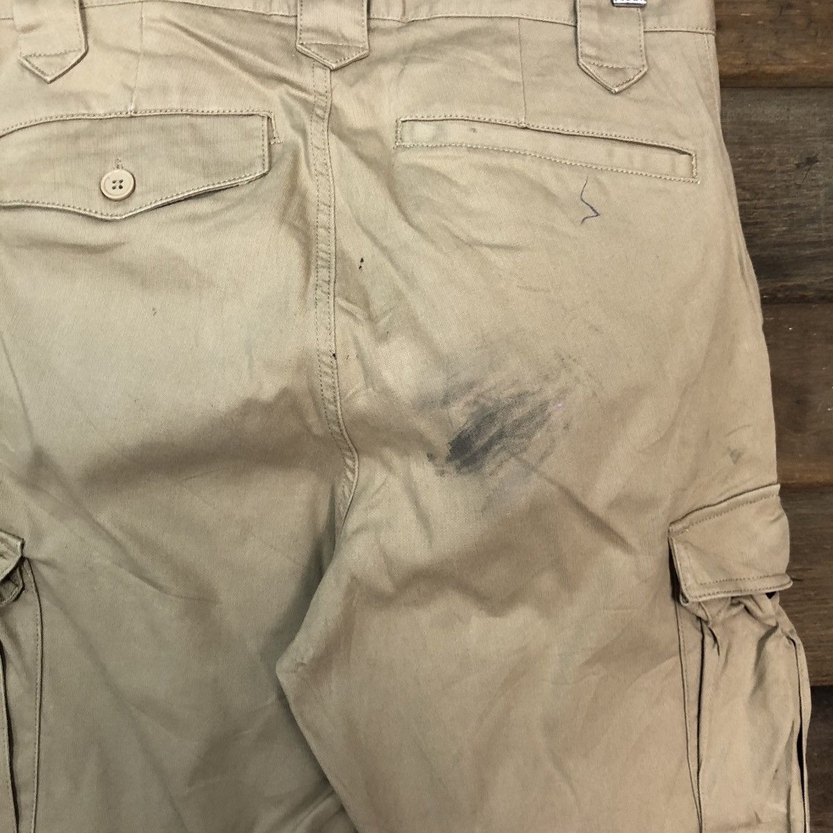 Japanese Brand Japanese Brand Brown utility vintage Cargo Pants #7104 Size US 29 - 15 Thumbnail