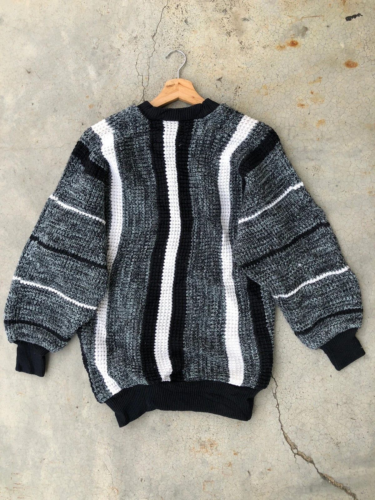 Designer 📌Vintage M.P Knit 100% Wool Pullover Size US L / EU 52-54 / 3 - 7 Thumbnail