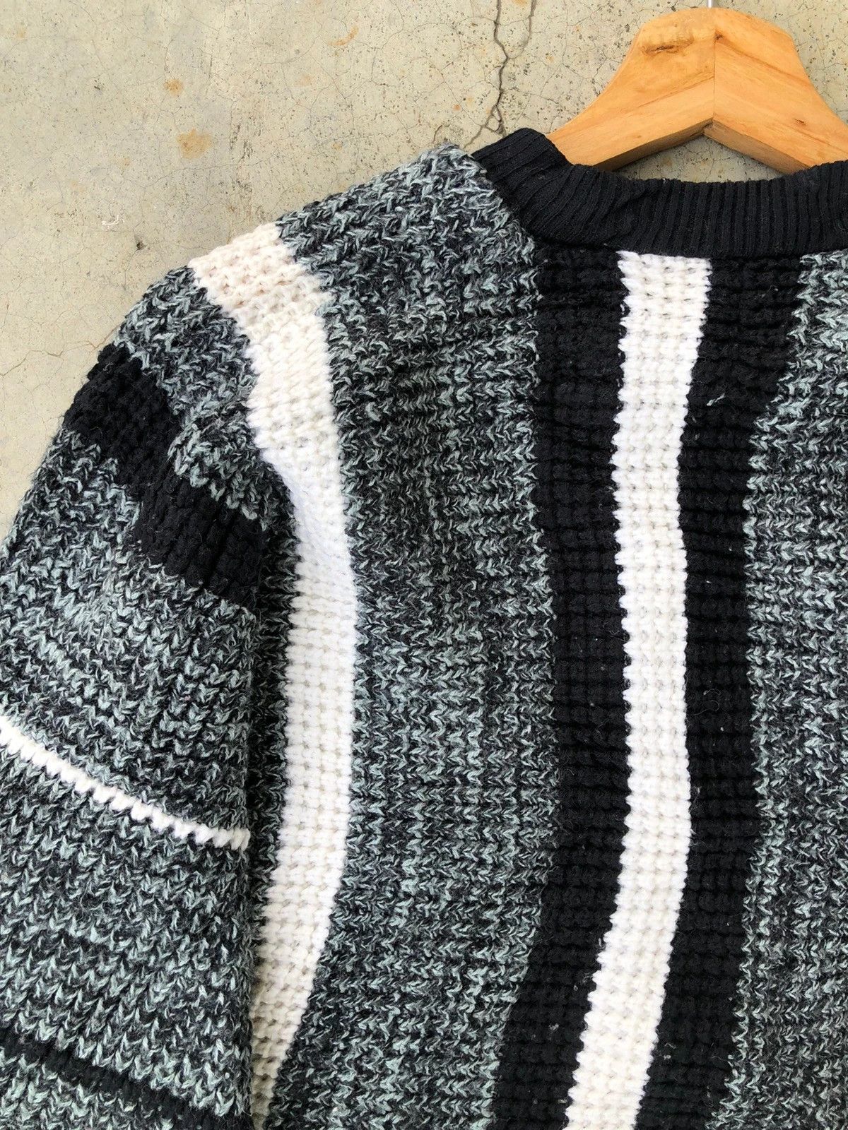 Designer 📌Vintage M.P Knit 100% Wool Pullover Size US L / EU 52-54 / 3 - 8 Thumbnail