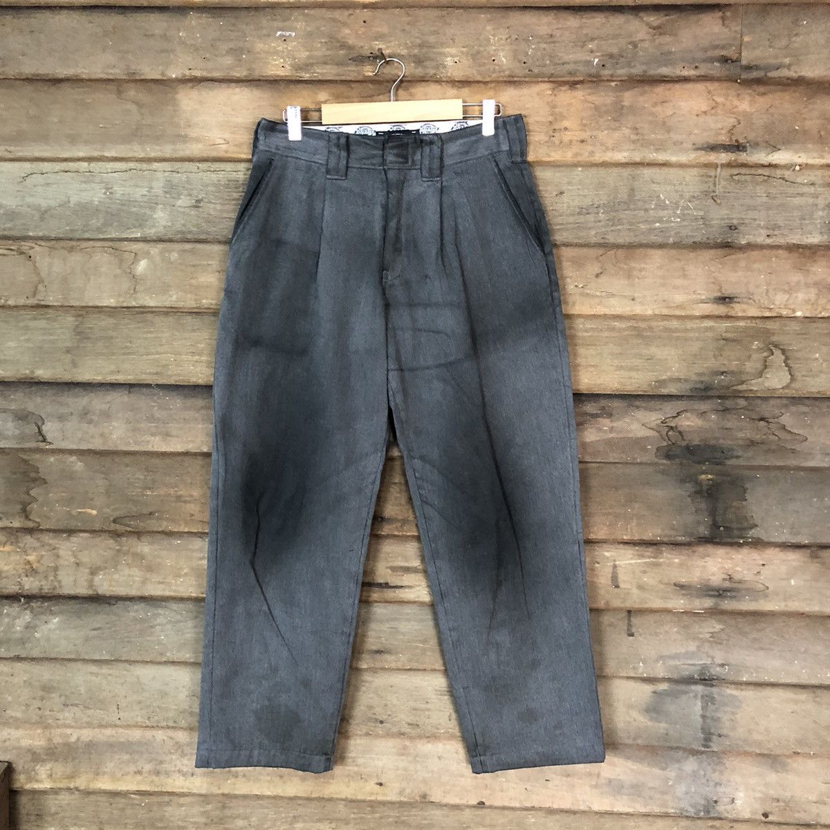 Dickies × Vintage Dickies vintage faded thrashed Grey Casual Pants #7102 Size US 29 - 1 Thumbnail