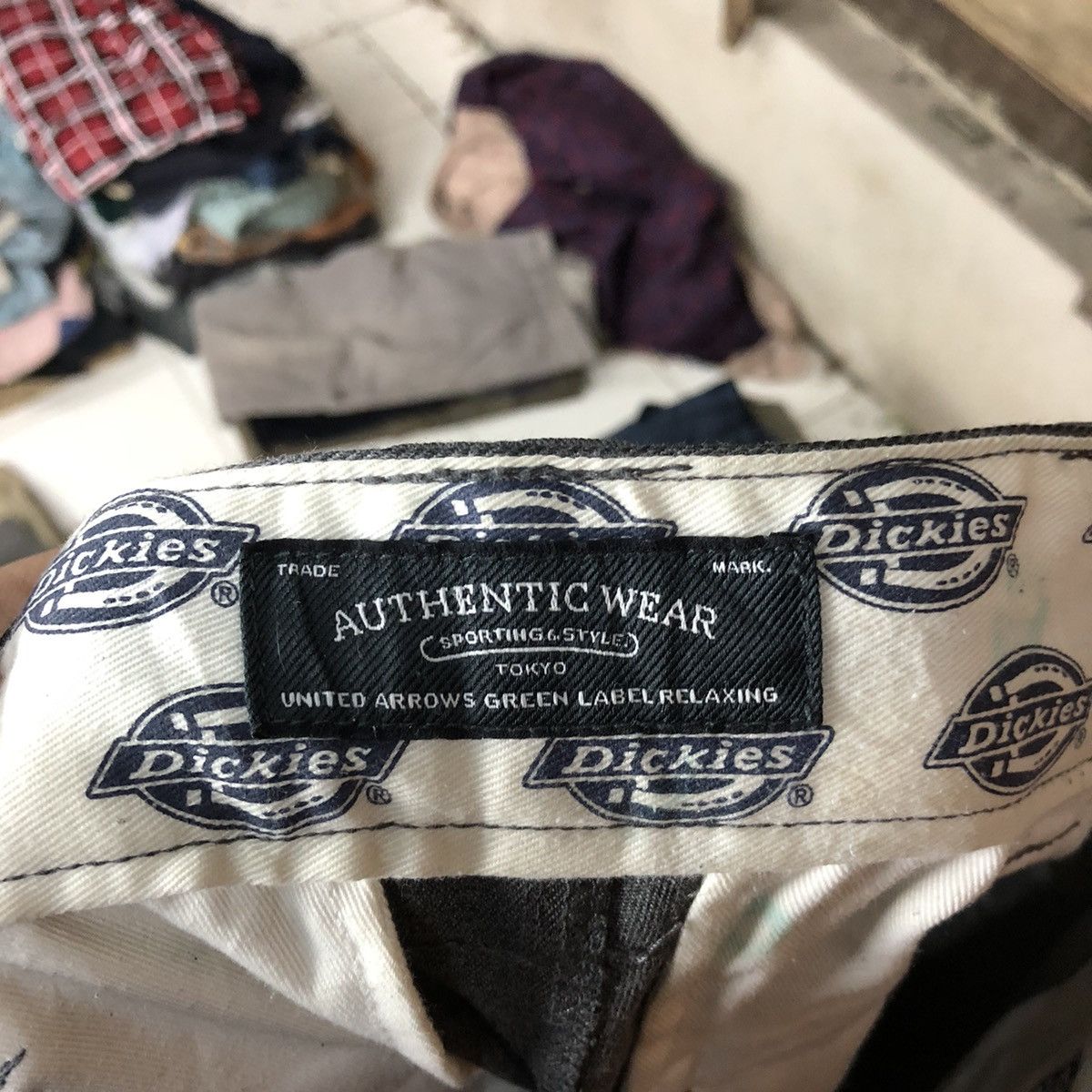 Dickies × Vintage Dickies vintage faded thrashed Grey Casual Pants #7102 Size US 29 - 14 Thumbnail