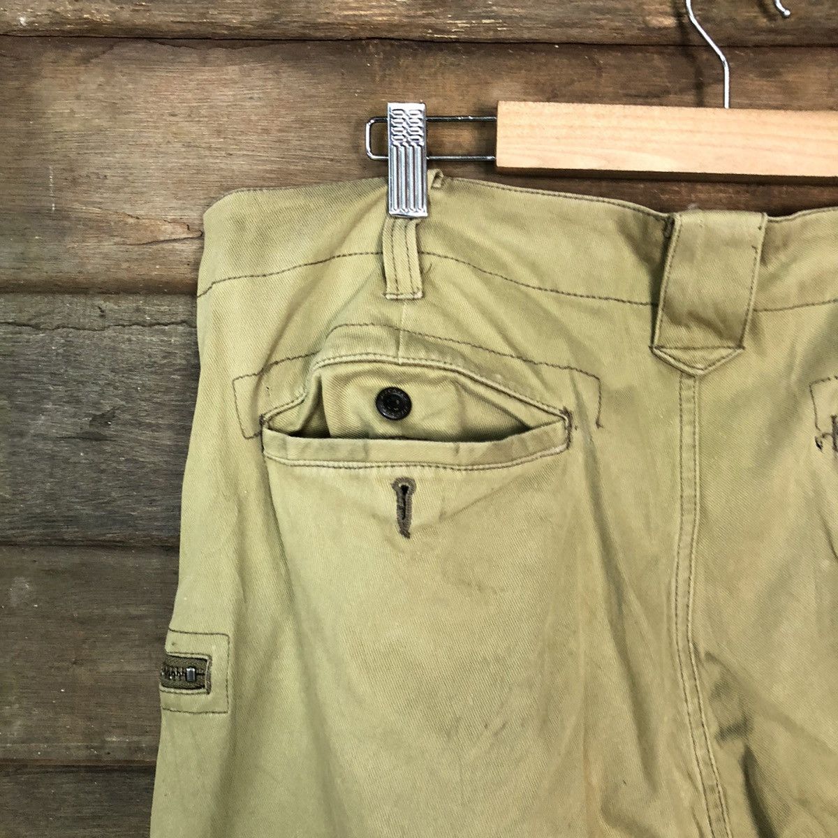 Dickies Dickies thrashed vintage distressed cargo Green Pants #7098 Size US 36 / EU 52 - 15 Thumbnail