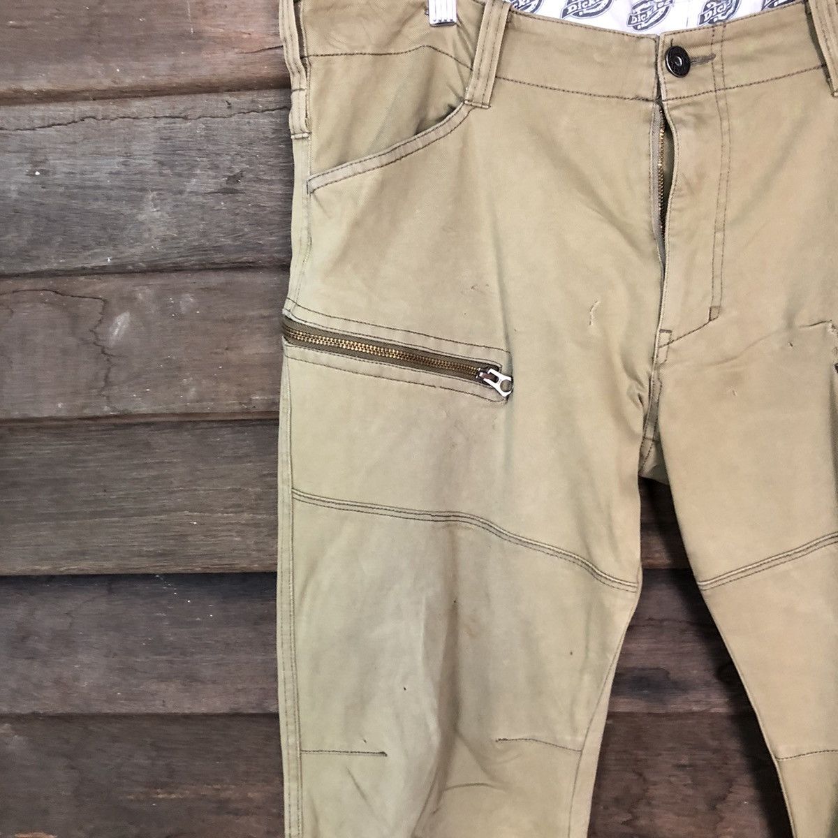Dickies Dickies thrashed vintage distressed cargo Green Pants #7098 Size US 36 / EU 52 - 6 Thumbnail
