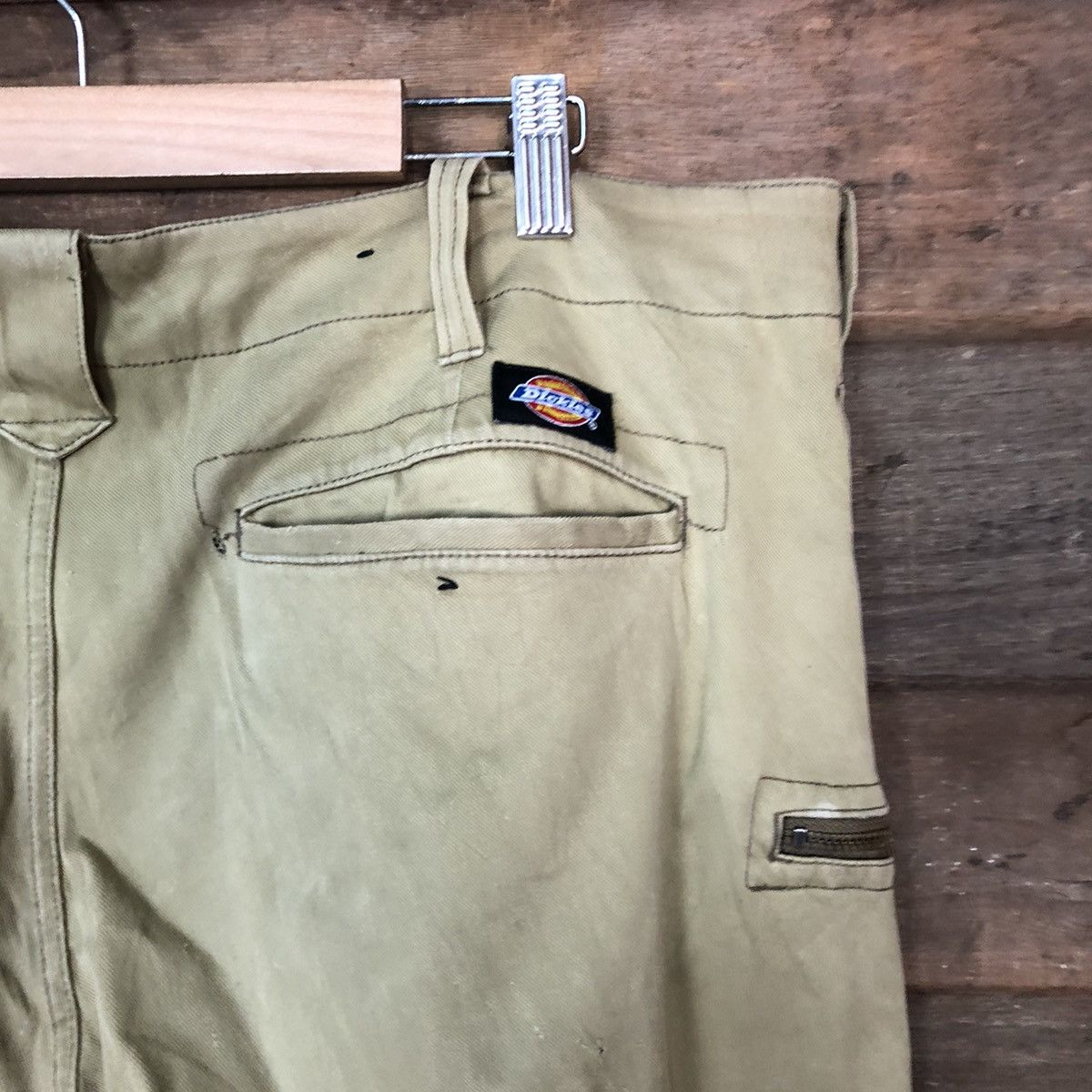 Dickies Dickies thrashed vintage distressed cargo Green Pants #7098 Size US 36 / EU 52 - 16 Thumbnail