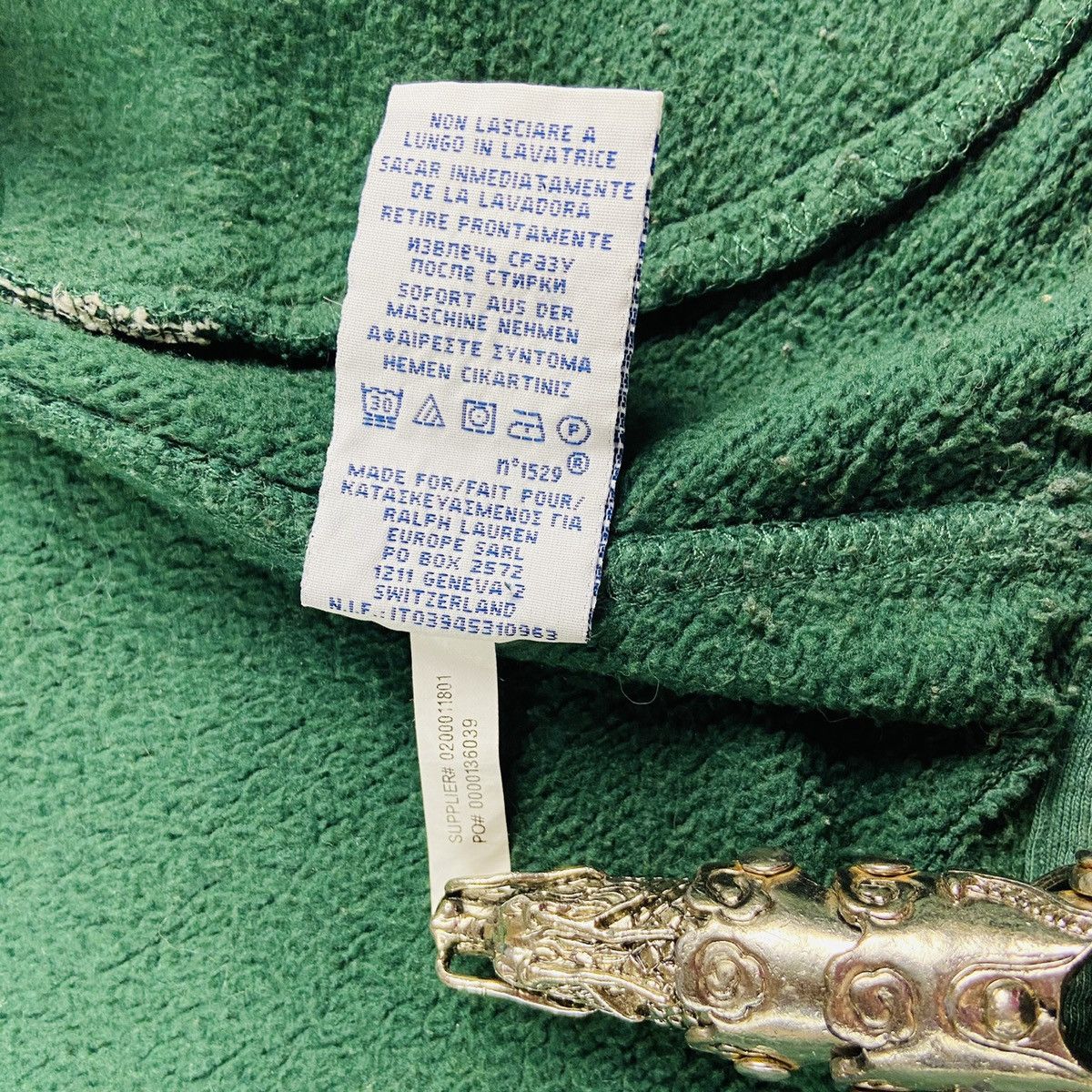 Ralph Lauren RALPH LAUREN VARSITY VERY RARE LETTERMAN DOG JACKET - № 2203 Size US M / EU 48-50 / 2 - 12 Thumbnail