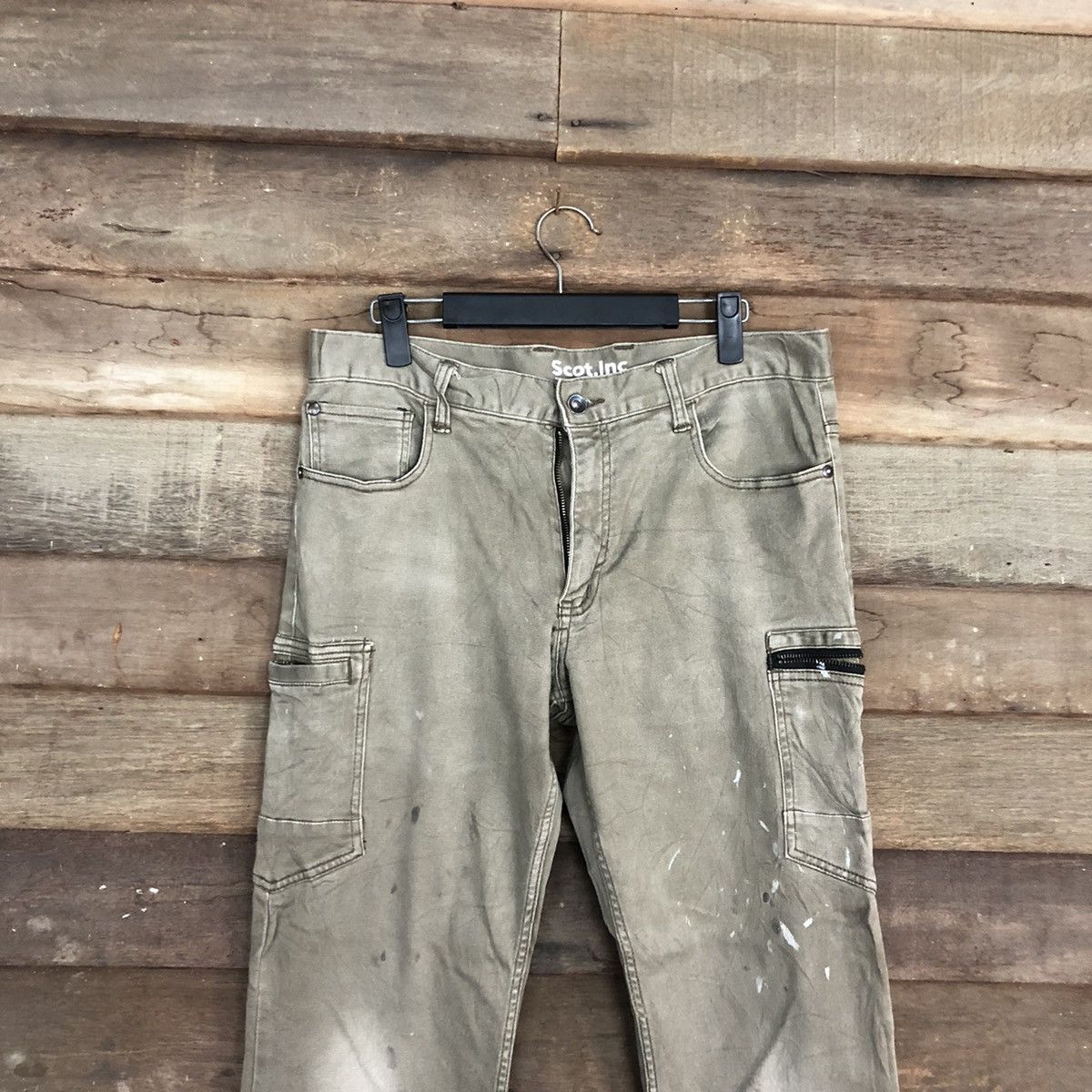 Faded Glory DLL Scot. Inc Grey Multipocket Tactical Cargo Pants #c1221 Size US 32 / EU 48 - 2 Thumbnail