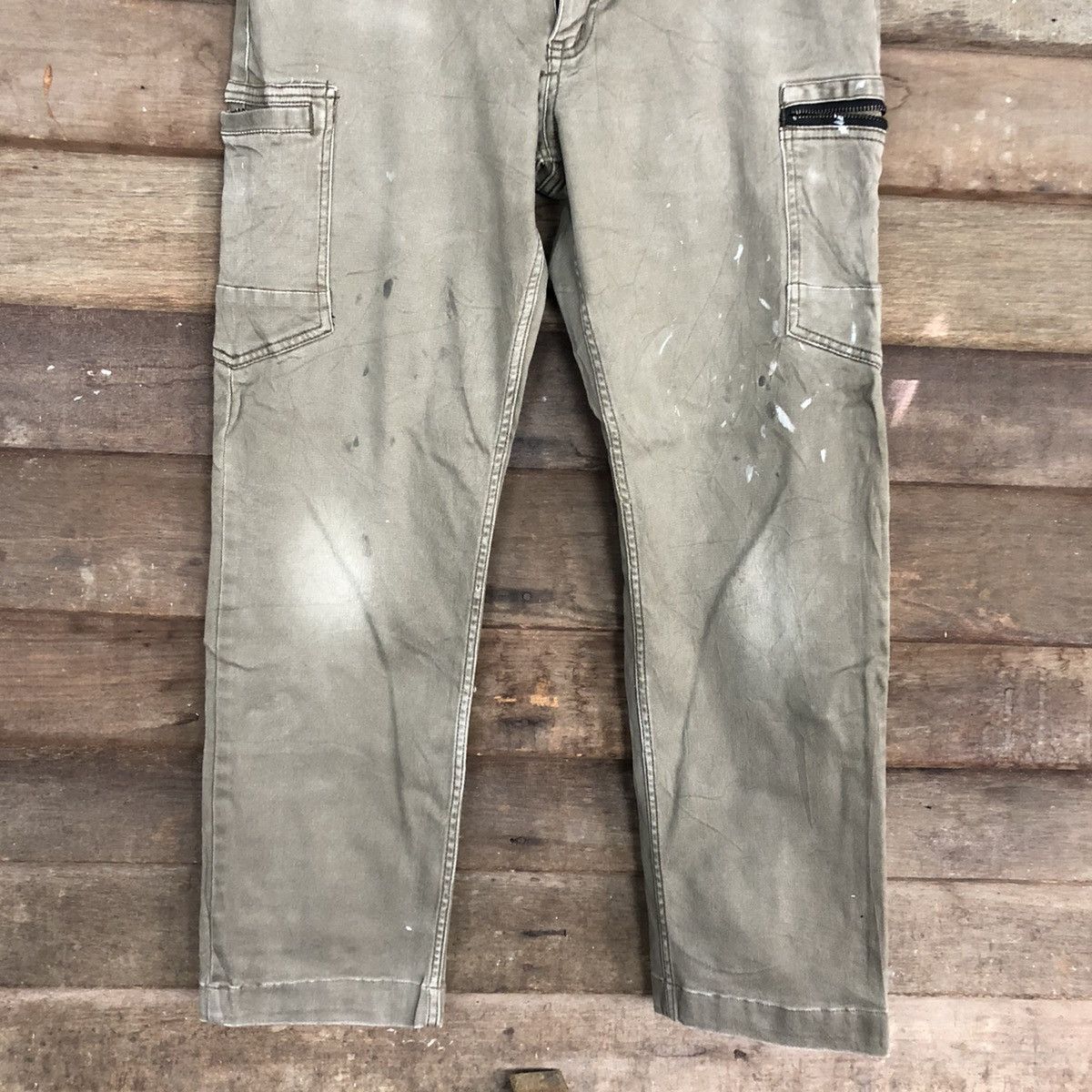 Faded Glory DLL Scot. Inc Grey Multipocket Tactical Cargo Pants #c1221 Size US 32 / EU 48 - 3 Thumbnail