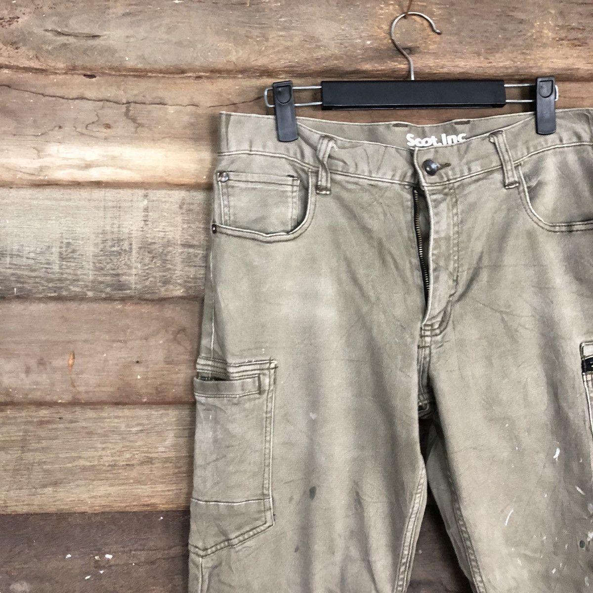 Faded Glory DLL Scot. Inc Grey Multipocket Tactical Cargo Pants #c1221 Size US 32 / EU 48 - 6 Thumbnail