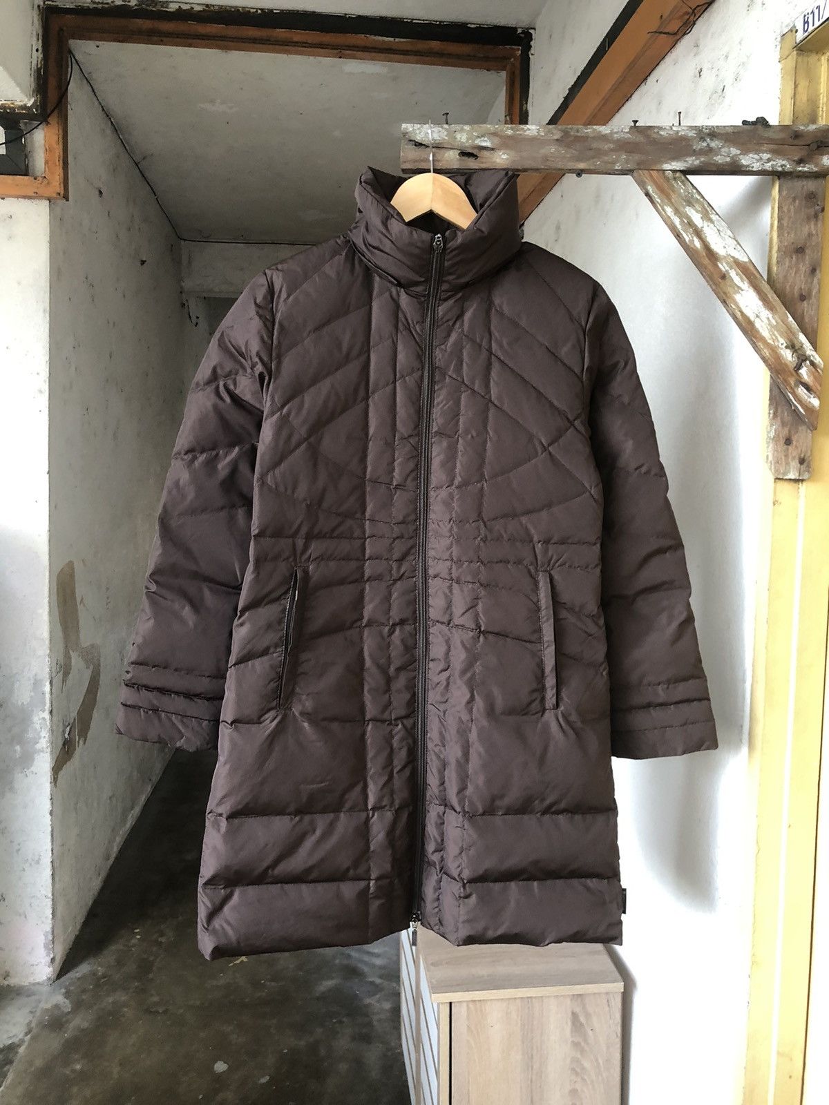 Moncler Vintage Moncler Brown Down Long Jacket Size XXS / US 00 / IT 34 - 4 Thumbnail