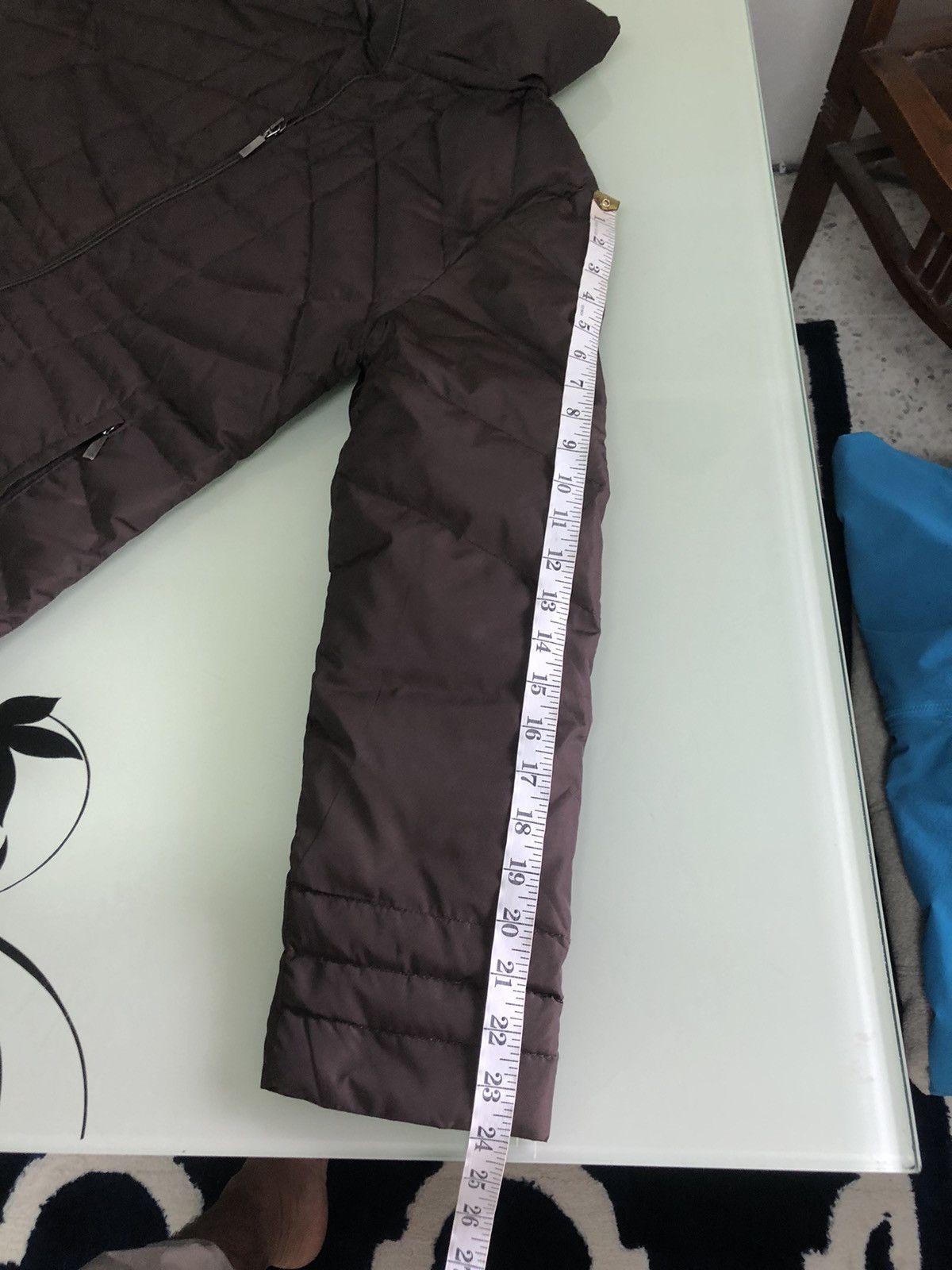 Moncler Vintage Moncler Brown Down Long Jacket Size XXS / US 00 / IT 34 - 22 Thumbnail