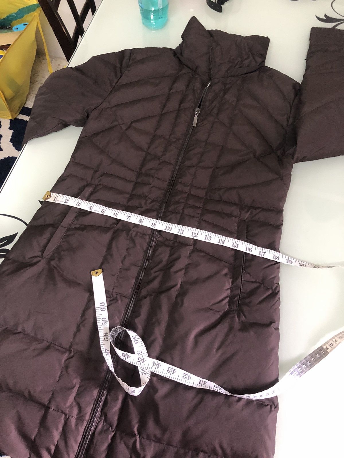 Moncler Vintage Moncler Brown Down Long Jacket Size XXS / US 00 / IT 34 - 25 Thumbnail