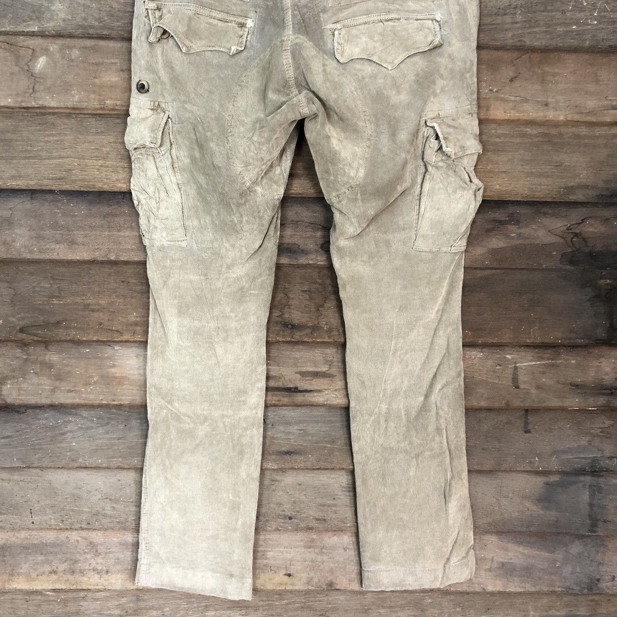 Jimmy Taverniti DLL Jimmy taverniti faded Multipocket Cargo Pants #c1220 Size US 31 - 11 Thumbnail