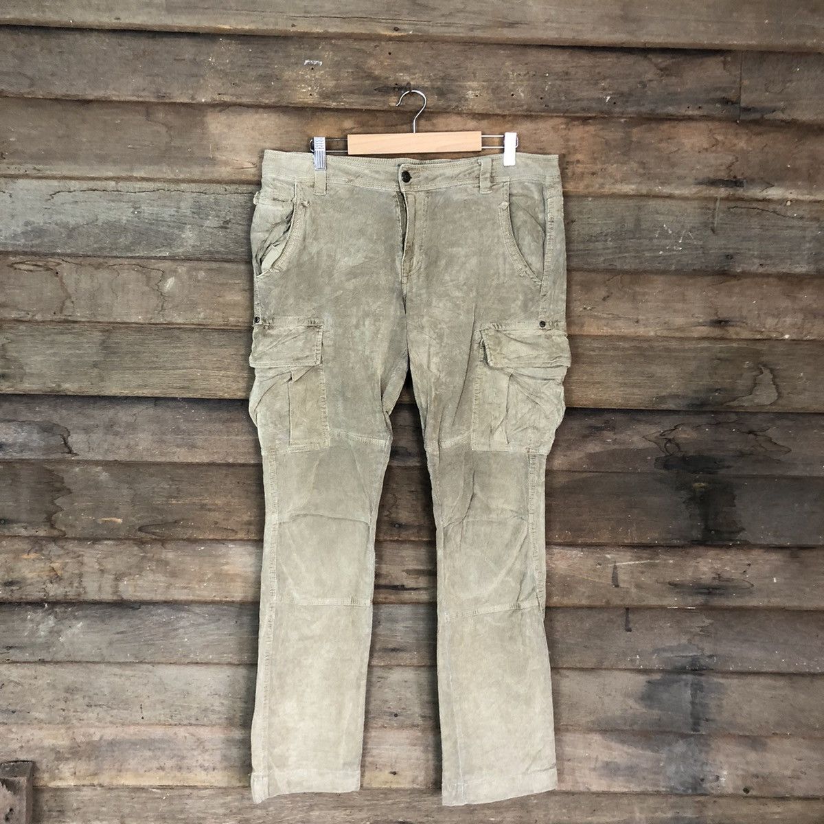 Jimmy Taverniti DLL Jimmy taverniti faded Multipocket Cargo Pants #c1220 Size US 31 - 1 Thumbnail