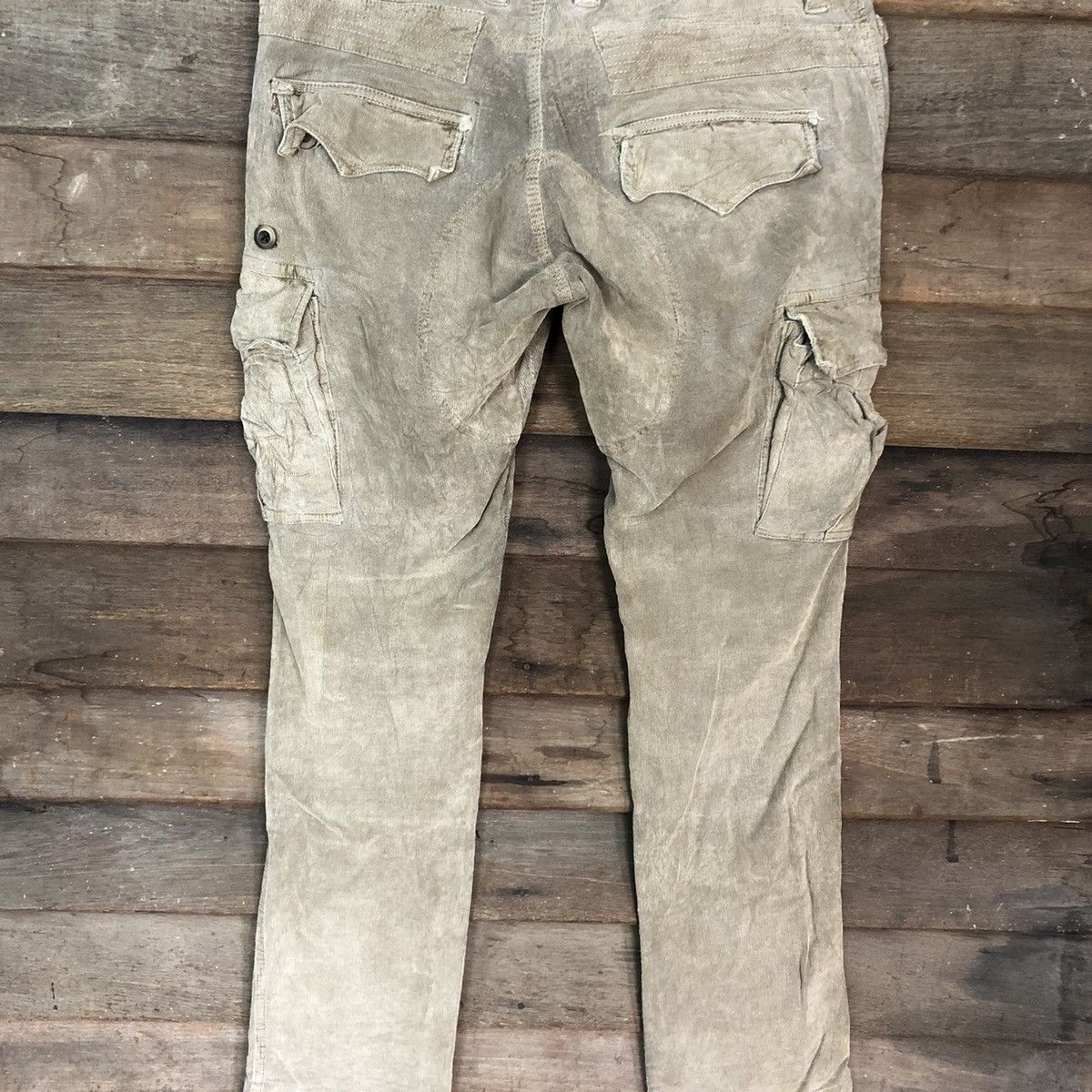 Jimmy Taverniti DLL Jimmy taverniti faded Multipocket Cargo Pants #c1220 Size US 31 - 12 Thumbnail