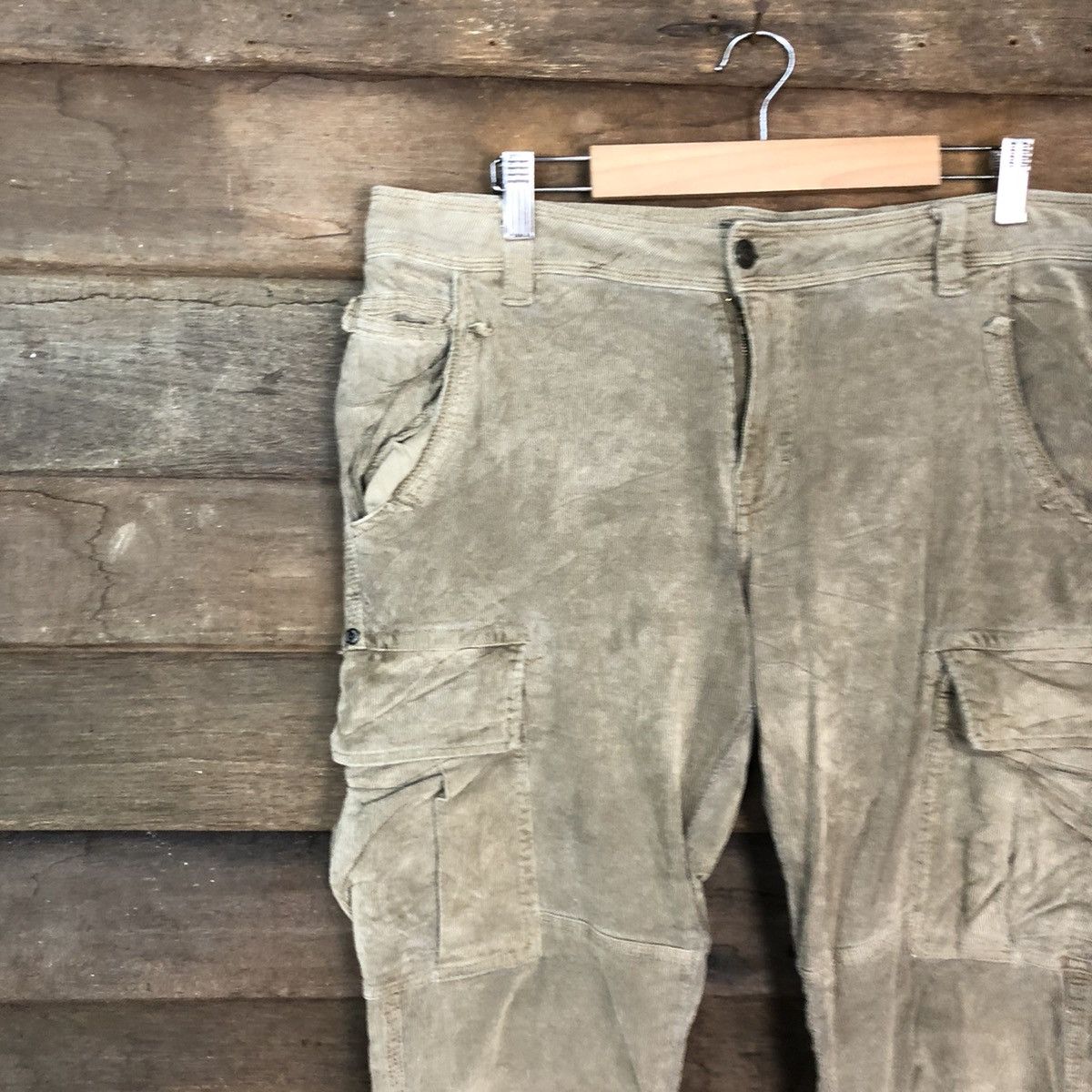 Jimmy Taverniti DLL Jimmy taverniti faded Multipocket Cargo Pants #c1220 Size US 31 - 6 Thumbnail