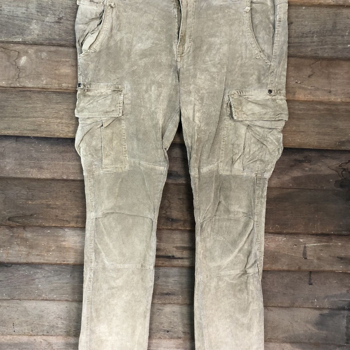 Jimmy Taverniti DLL Jimmy taverniti faded Multipocket Cargo Pants #c1220 Size US 31 - 4 Thumbnail