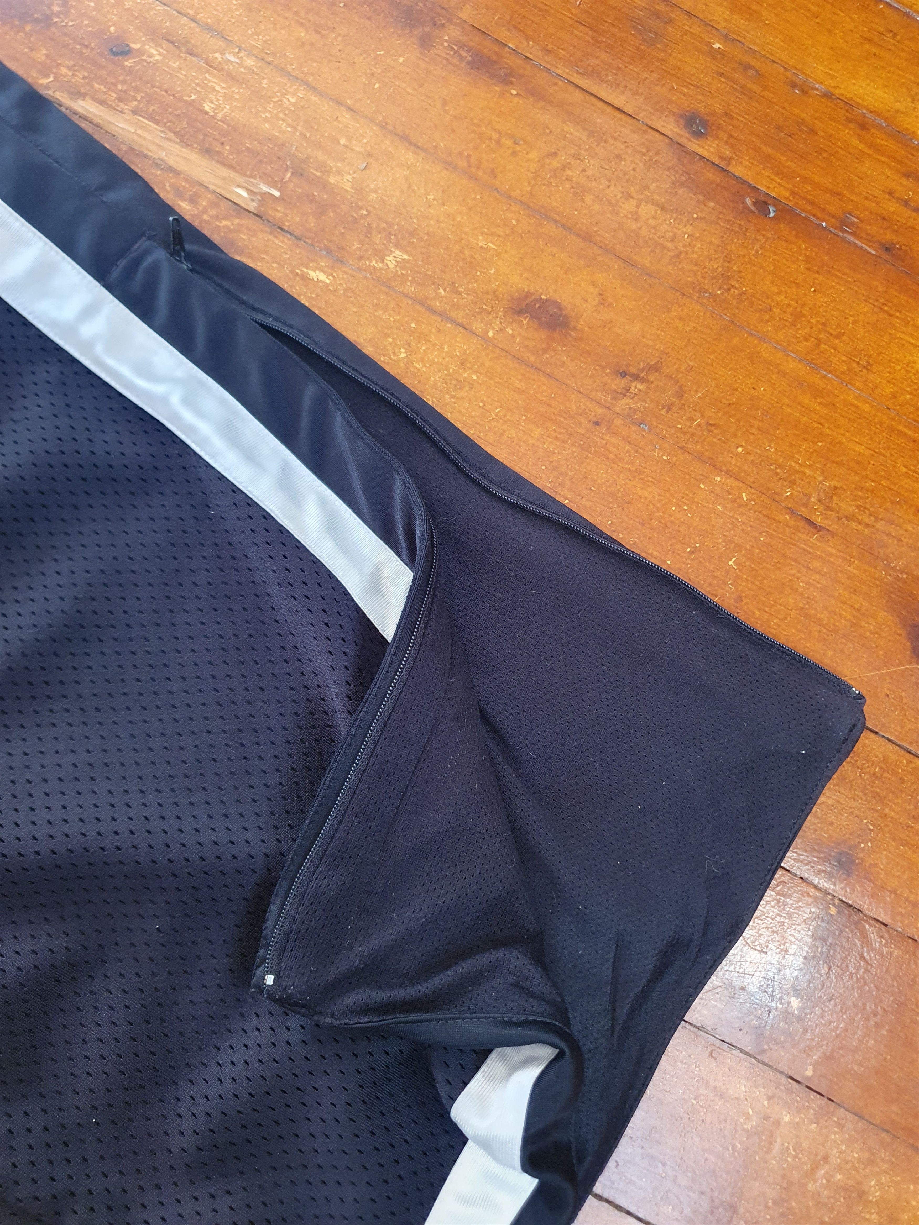 Nike × Vintage Nike Mesh Vtg gray tag SWAG Sweatpants,sz XXL Size US 34 / EU 50 - 14 Thumbnail