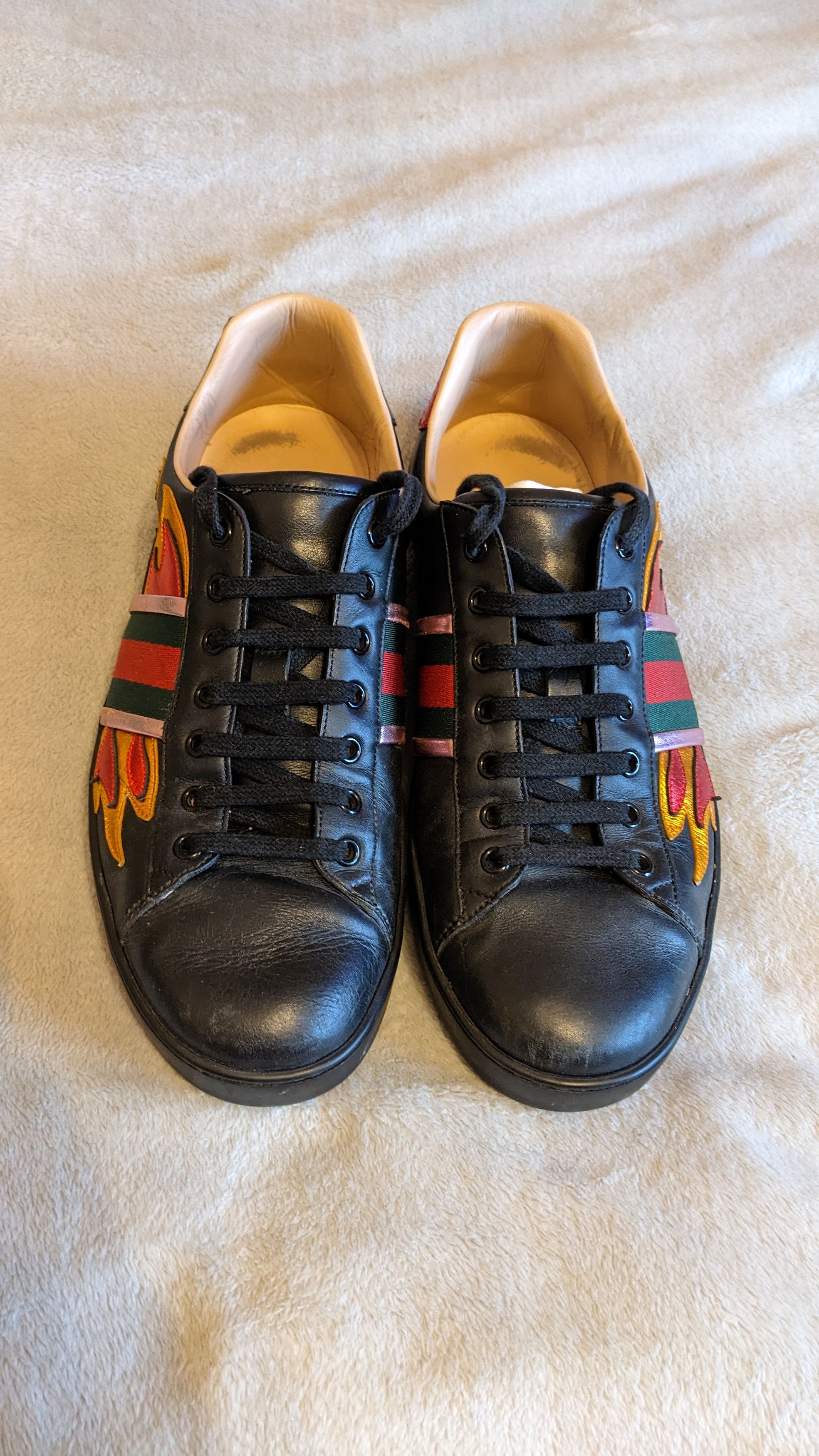 Gucci Gucci flame ace sneaker | Grailed