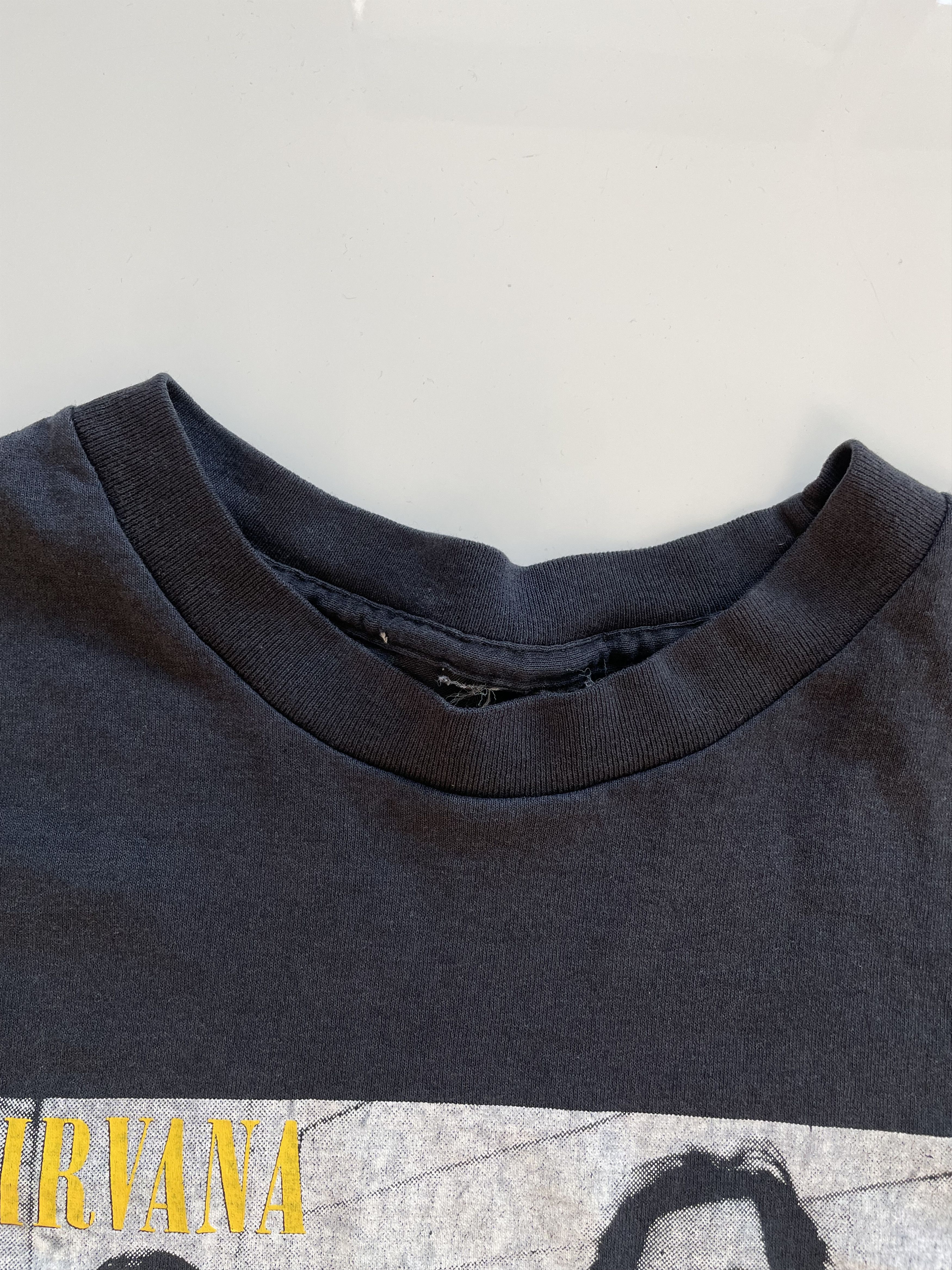 Vintage Nirvana Kurt Cobain T-Shirt 1990