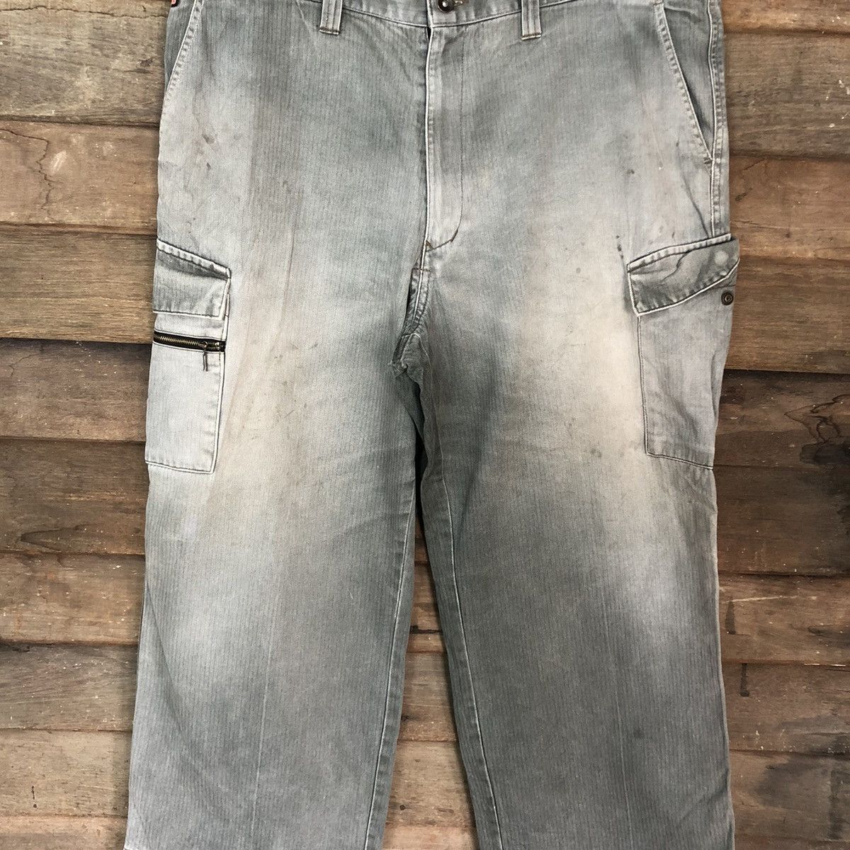 Faded Glory Torachi faded Grey Multipocket Tactical Cargo Pants #c1212 Size US 40 / EU 56 - 4 Thumbnail