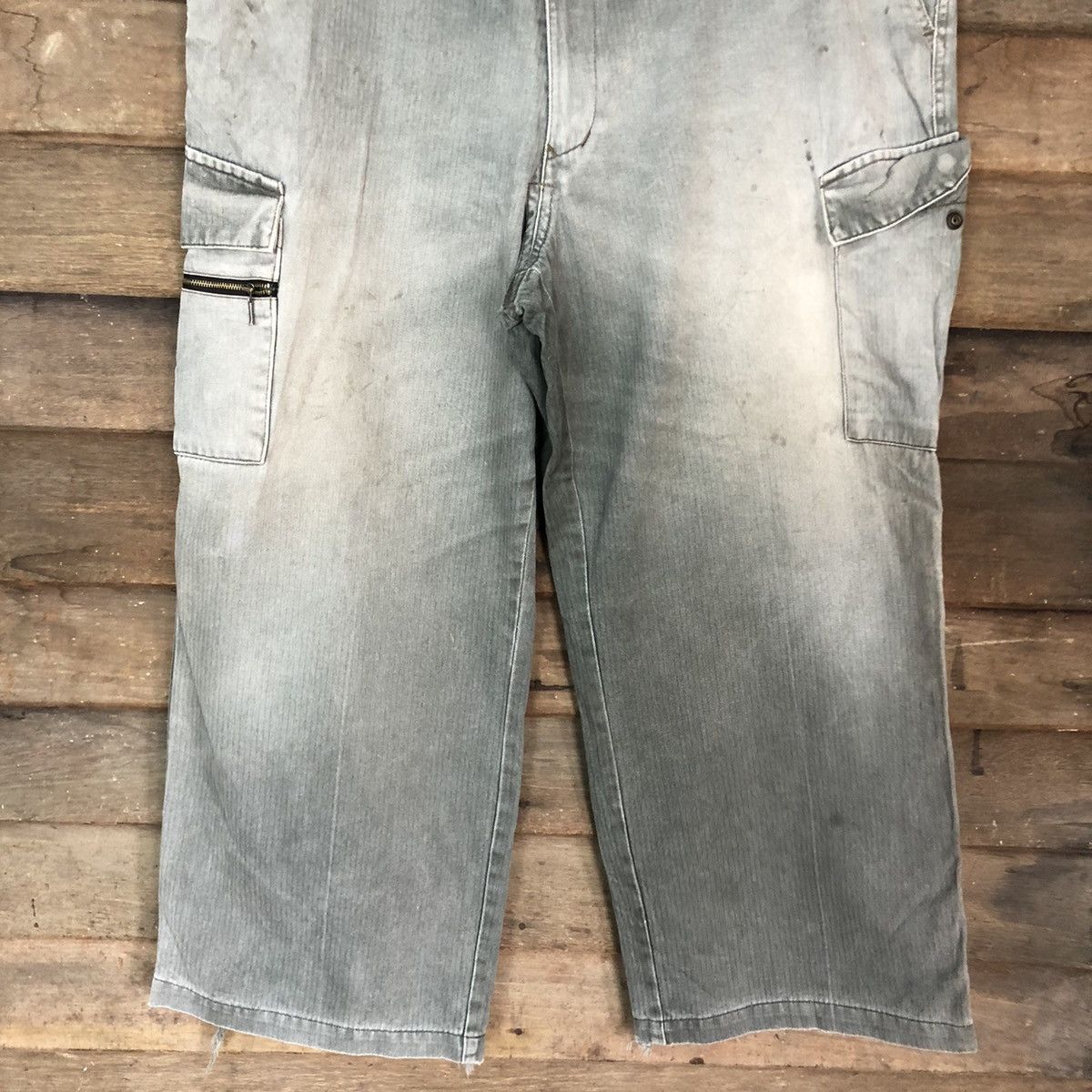 Faded Glory Torachi faded Grey Multipocket Tactical Cargo Pants #c1212 Size US 40 / EU 56 - 3 Thumbnail