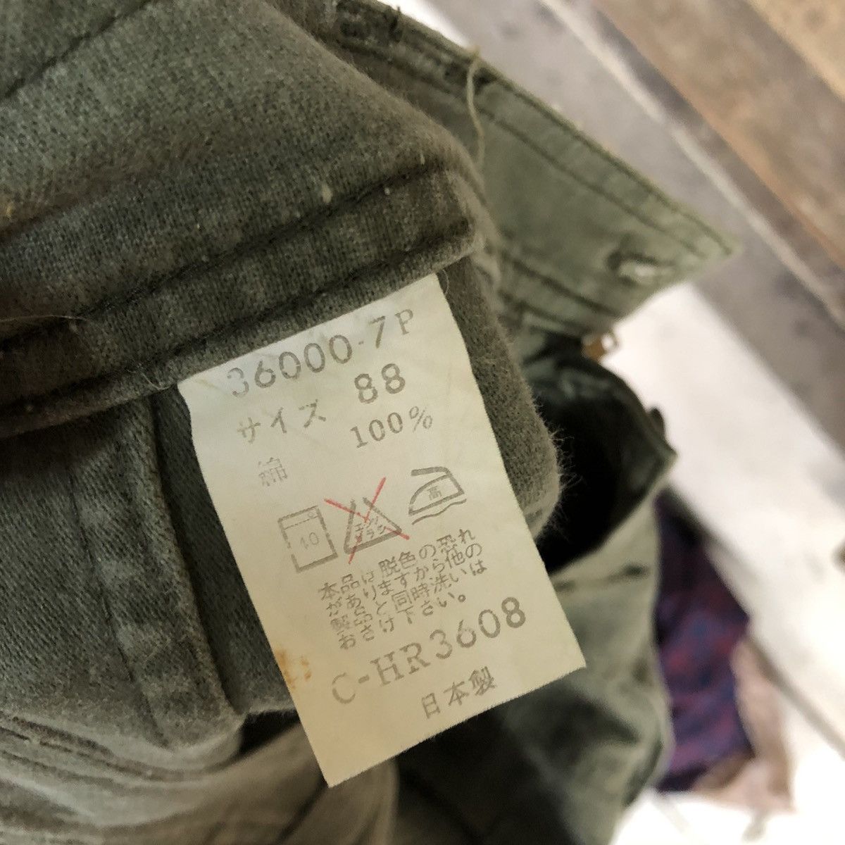 Japanese Brand Spurtion vintage Green Tactical Cargo Pants #c1207 Size US 32 / EU 48 - 14 Thumbnail