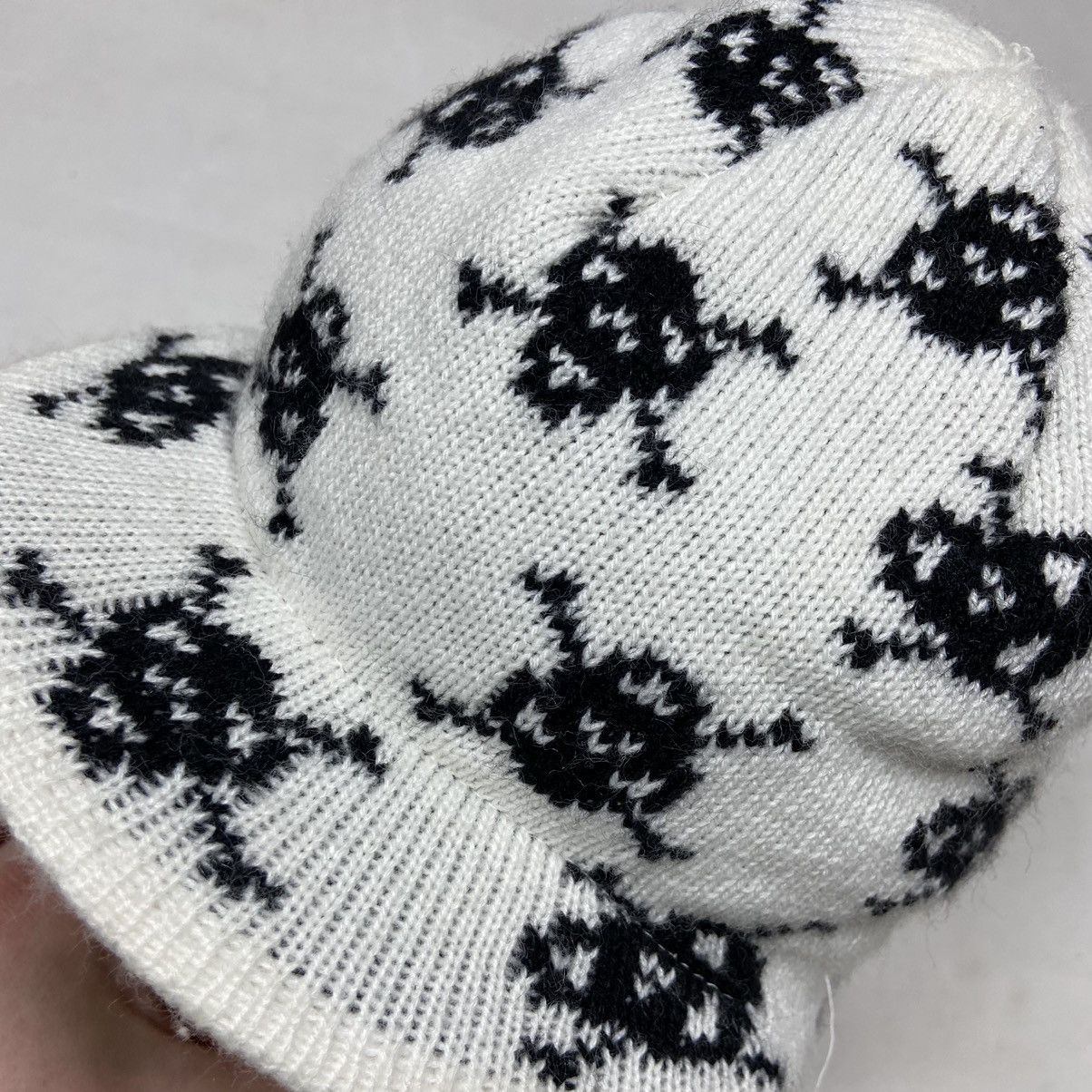 Designer ☠️NUMBER NINE STYLE SKULL VISOR HAT 4270 Size ONE SIZE - 2 Thumbnail