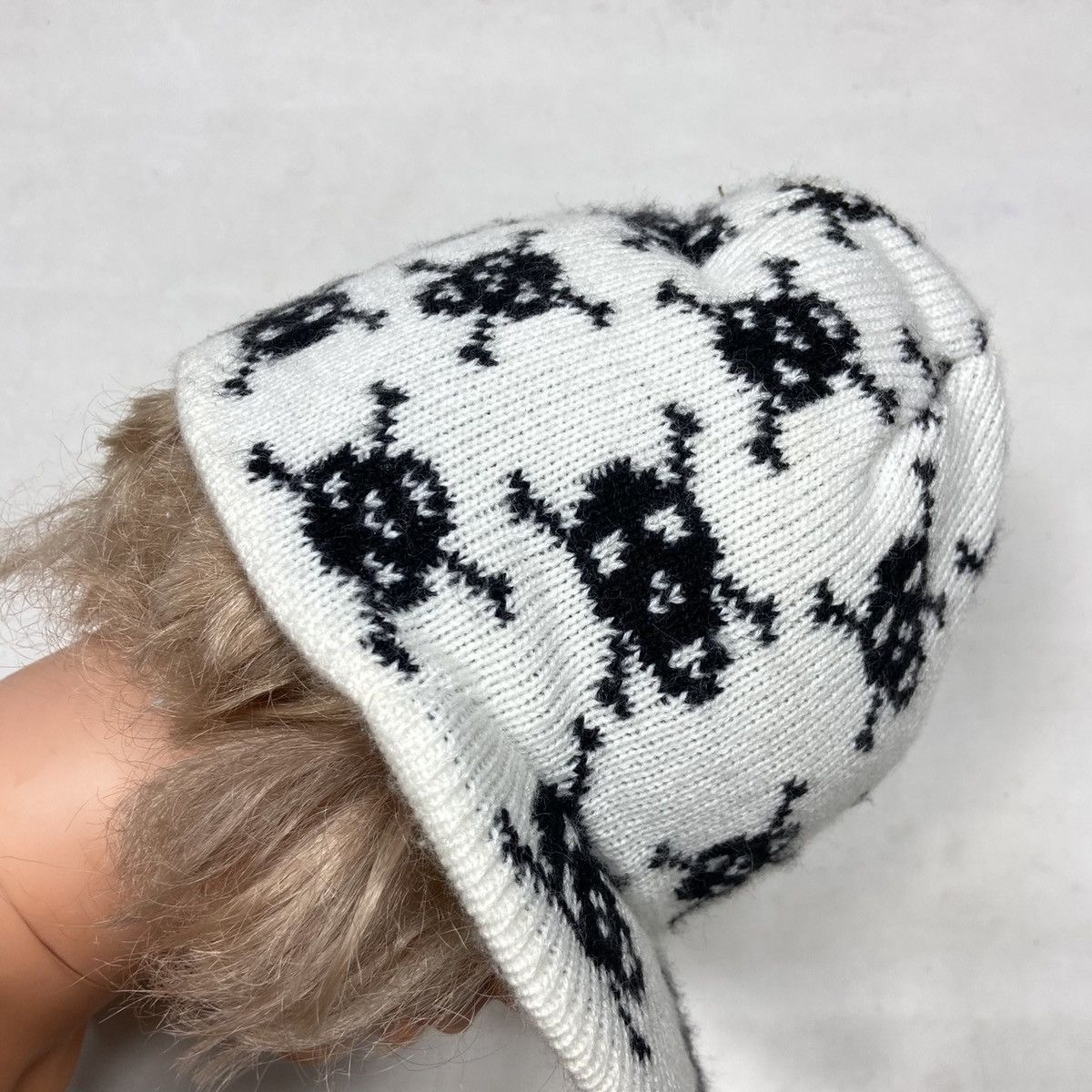 Designer ☠️NUMBER NINE STYLE SKULL VISOR HAT 4270 Size ONE SIZE - 5 Thumbnail
