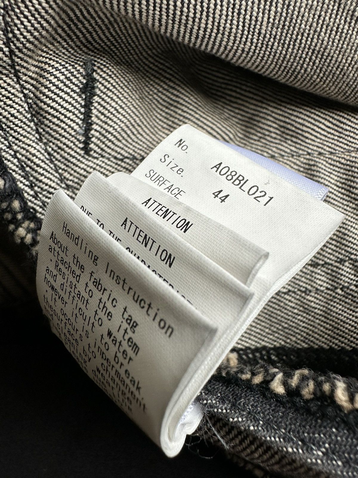 Maison MIHARA YASUHIRO 1400$ New Mihara Runway Reconstructed Layered Denim Jacket Size US L / EU 52-54 / 3 - 14 Thumbnail