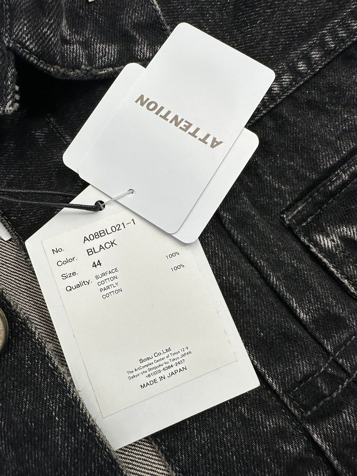 Maison MIHARA YASUHIRO 1400$ New Mihara Runway Reconstructed Layered Denim Jacket Size US L / EU 52-54 / 3 - 9 Thumbnail