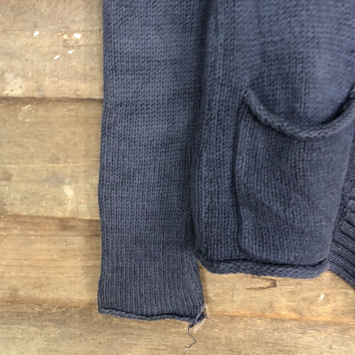 Homespun Knitwear Gap Dark Blue Cardigan knitwear #159B Size US M / EU 48-50 / 2 - 6 Thumbnail