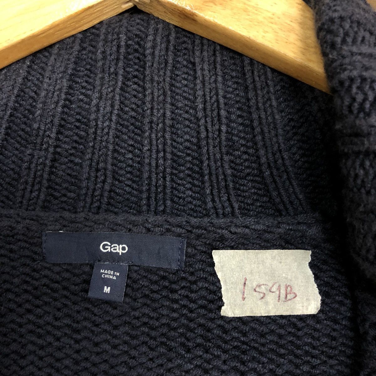 Homespun Knitwear Gap Dark Blue Cardigan knitwear #159B Size US M / EU 48-50 / 2 - 10 Thumbnail