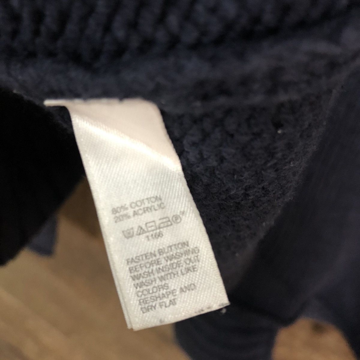 Homespun Knitwear Gap Dark Blue Cardigan knitwear #159B Size US M / EU 48-50 / 2 - 12 Thumbnail