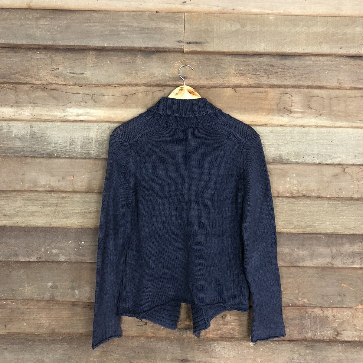 Homespun Knitwear Gap Dark Blue Cardigan knitwear #159B Size US M / EU 48-50 / 2 - 11 Thumbnail
