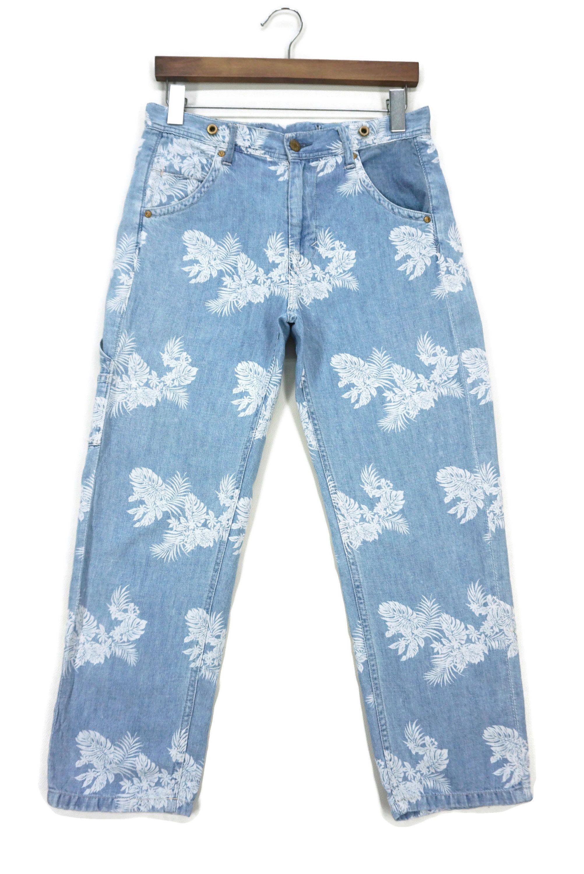 image of Surplus x Workers Cepo Carpenter Hickory Dungarees Tapered Ankle Cropped Capri in Blue, Women's (Si