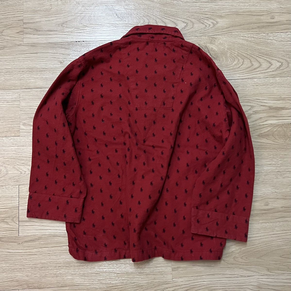 Flannel × Polo Ralph Lauren Polo RL Monogram Flannel Size US L / EU 52-54 / 3 - 5 Thumbnail