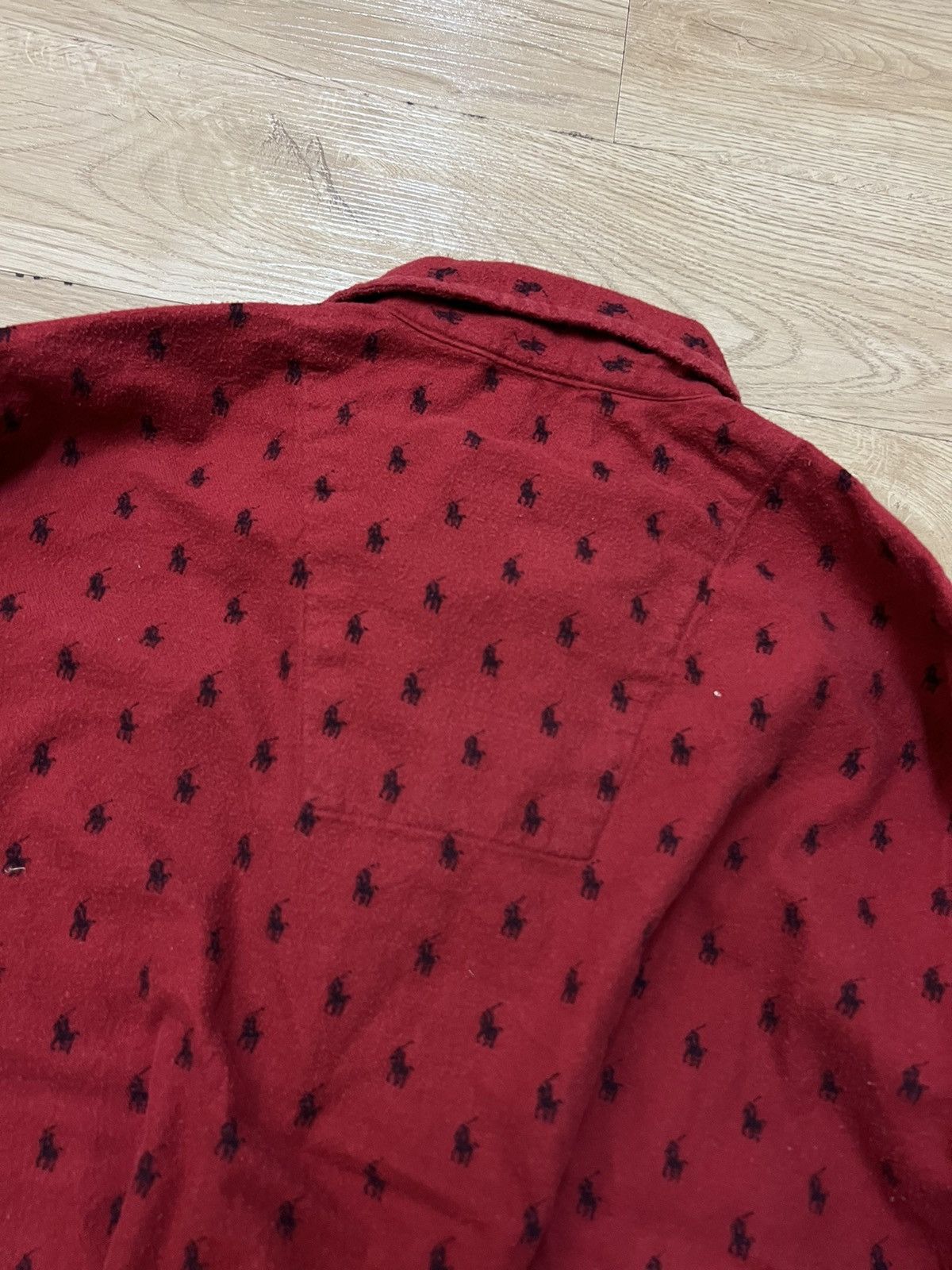 Flannel × Polo Ralph Lauren Polo RL Monogram Flannel Size US L / EU 52-54 / 3 - 8 Thumbnail