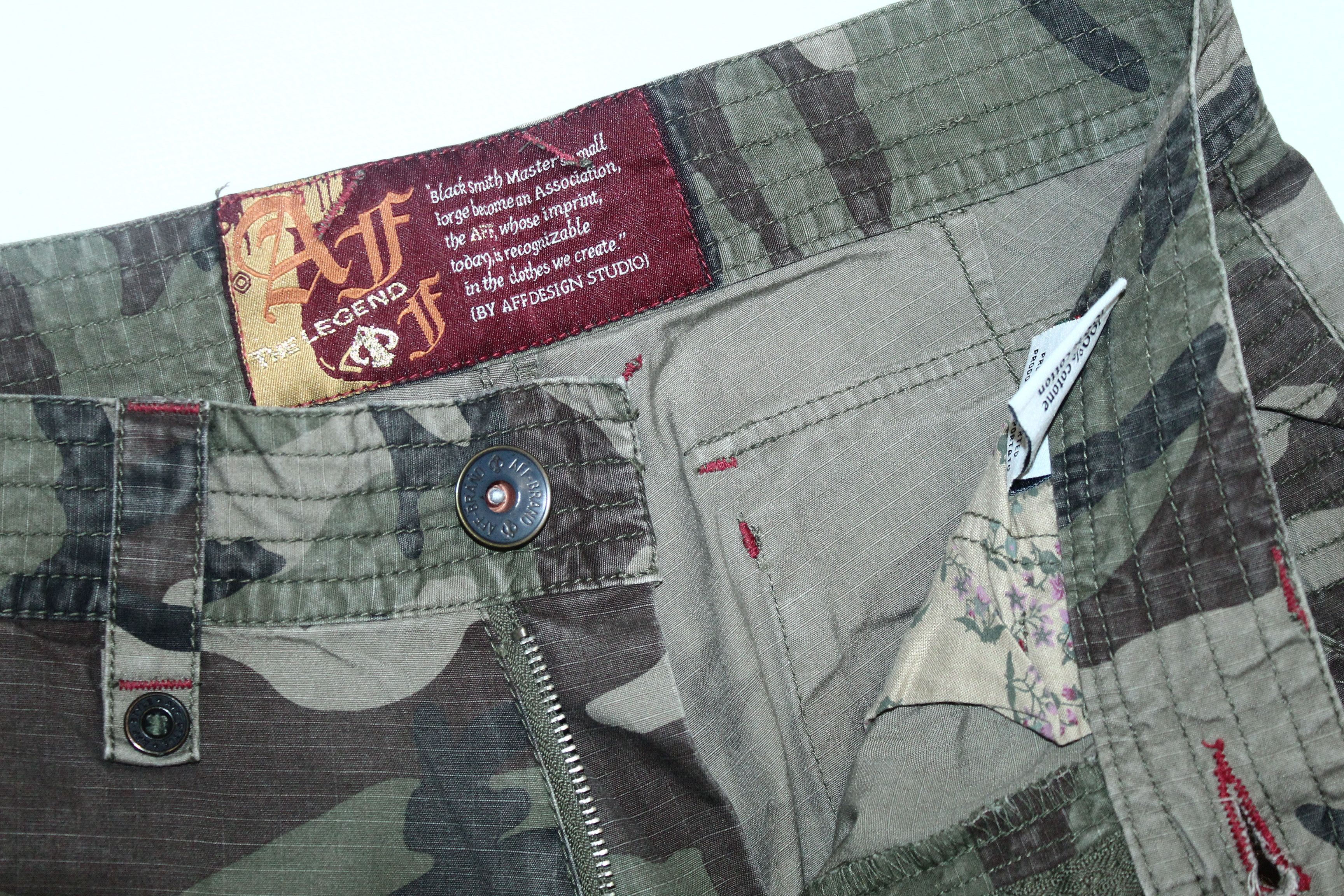 Beauty Beast 🔥🔥 AFF associazione fabbri fiorentini Utility Cargo Shorts Size US 32 / EU 48 - 8 Thumbnail