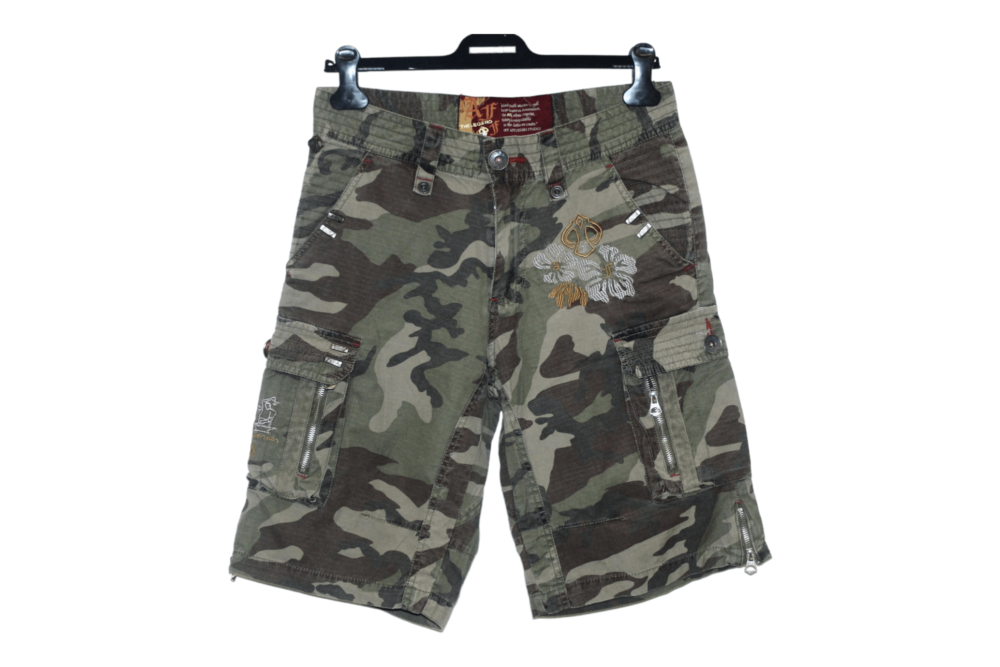 Beauty Beast 🔥🔥 AFF associazione fabbri fiorentini Utility Cargo Shorts Size US 32 / EU 48 - 2 Thumbnail