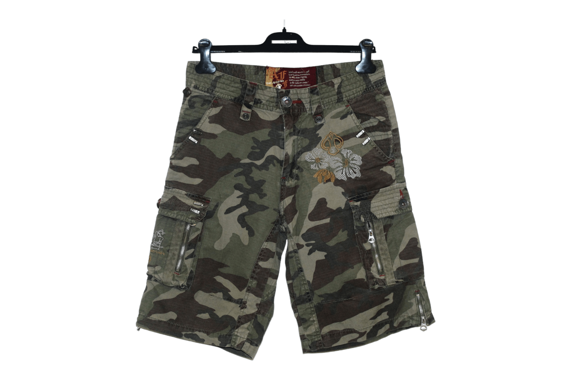 Beauty Beast 🔥🔥 AFF associazione fabbri fiorentini Utility Cargo Shorts Size US 32 / EU 48 - 1 Thumbnail