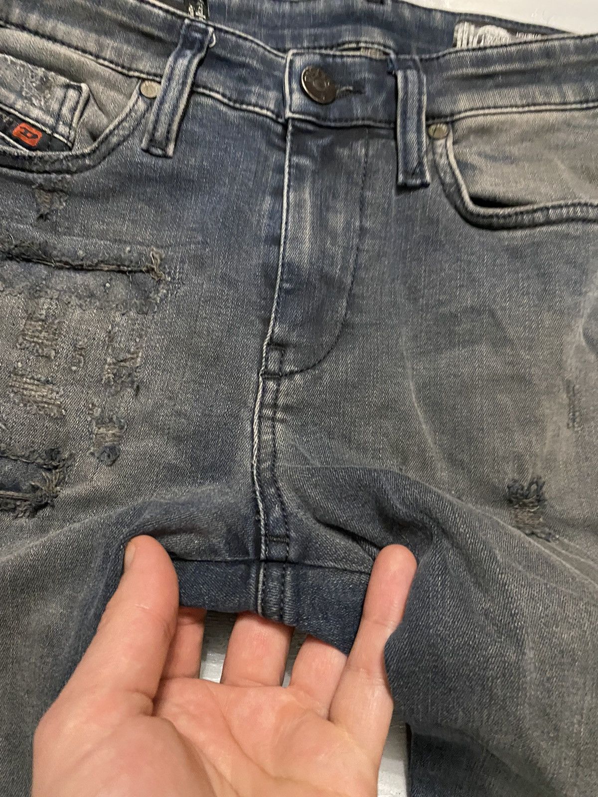 Diesel Rare Vintage Denim Diesel Jeans Punk Style. Size 25" / US 0 / IT 36 - 4 Thumbnail