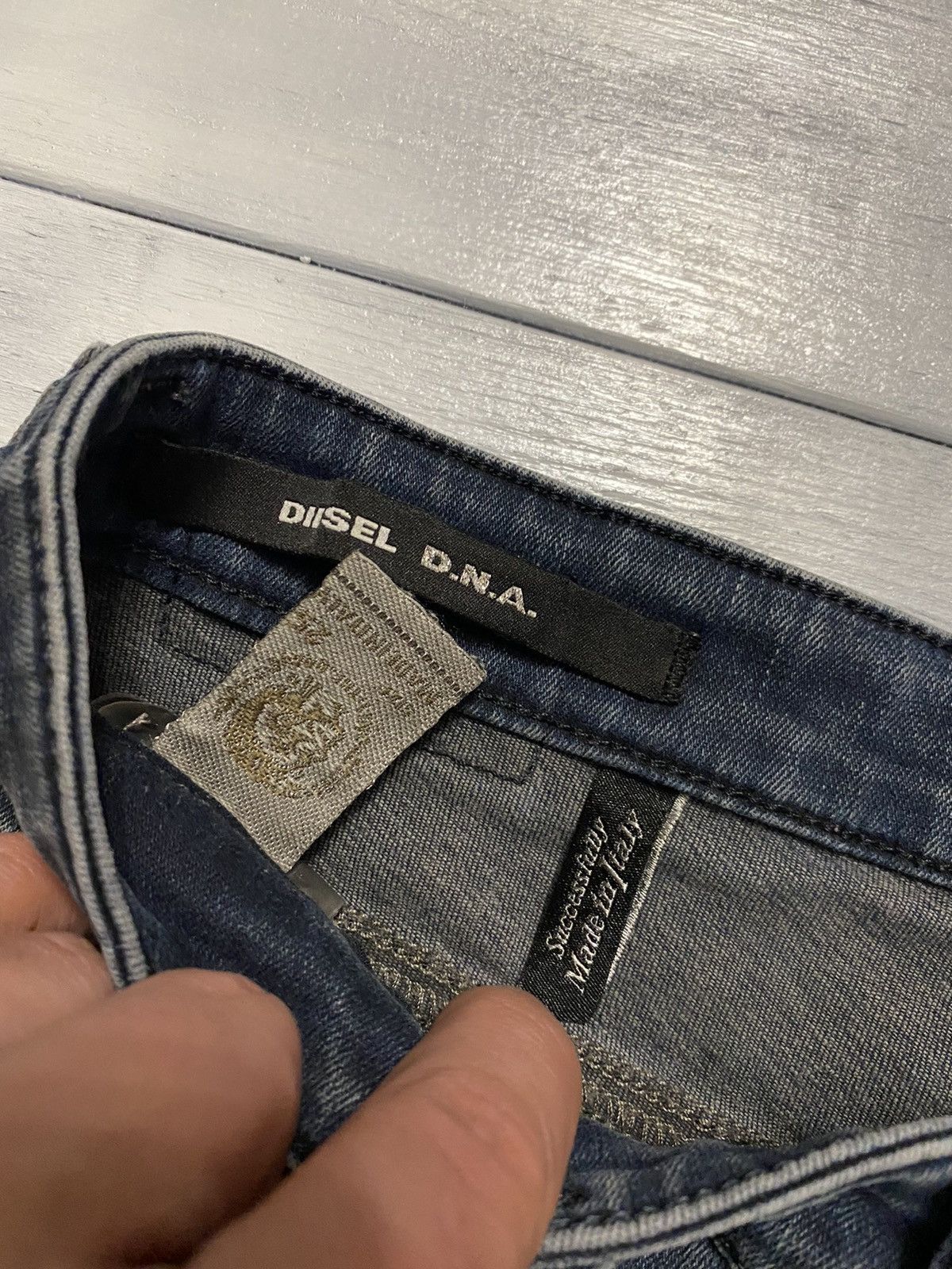 Diesel Rare Vintage Denim Diesel Jeans Punk Style. Size 25" / US 0 / IT 36 - 14 Thumbnail