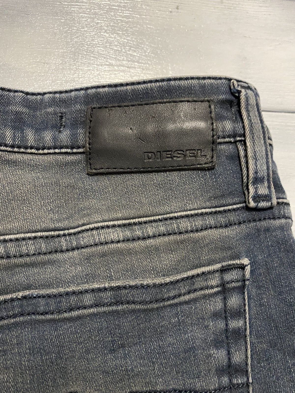 Diesel Rare Vintage Denim Diesel Jeans Punk Style. Size 25" / US 0 / IT 36 - 9 Thumbnail