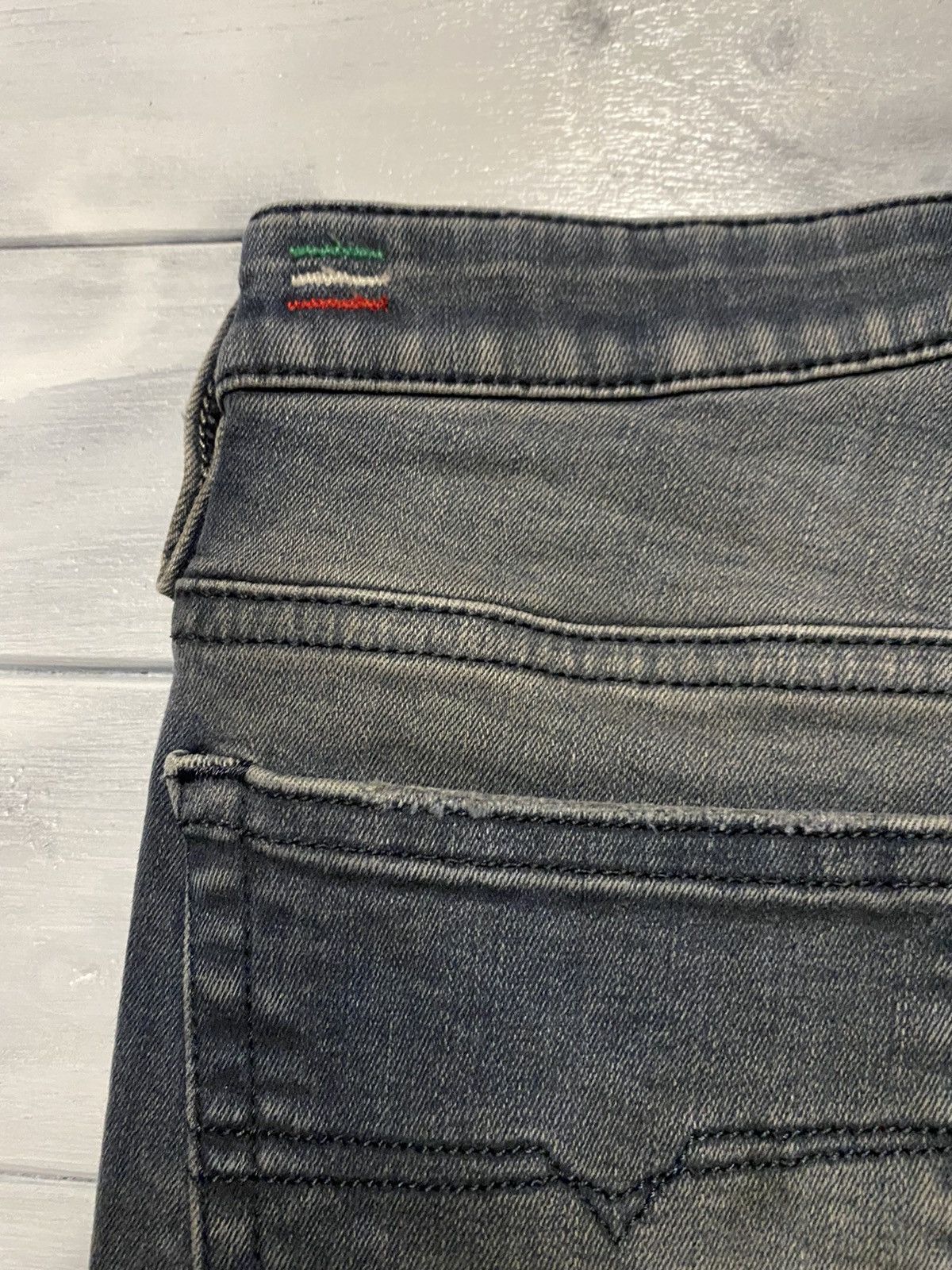 Diesel Rare Vintage Denim Diesel Jeans Punk Style. Size 25" / US 0 / IT 36 - 8 Thumbnail