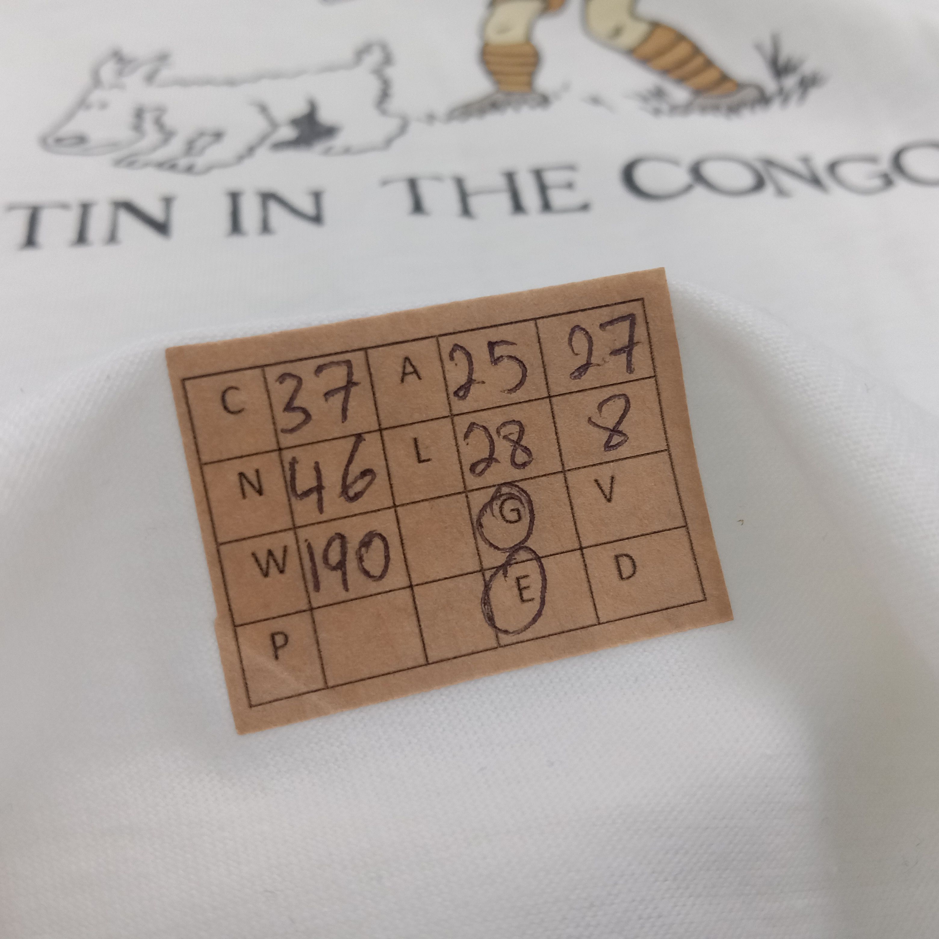 Cartoon Network TINTIN THE CONGO Adventure Cartoon TShirt Size US XXL / EU 58 / 5 - 5 Thumbnail