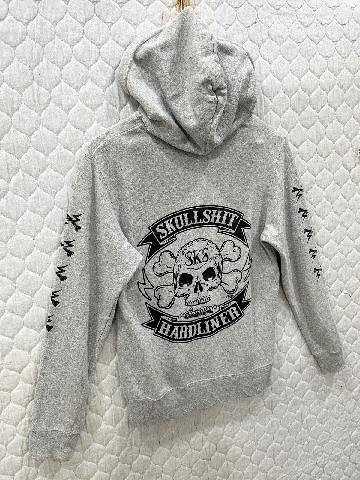 Seditionaries (Rrr). SKULL SHIT HYPEBEAST ZIPPER HOODIE SWEATER Size S / US 4 / IT 40 - 3 Thumbnail