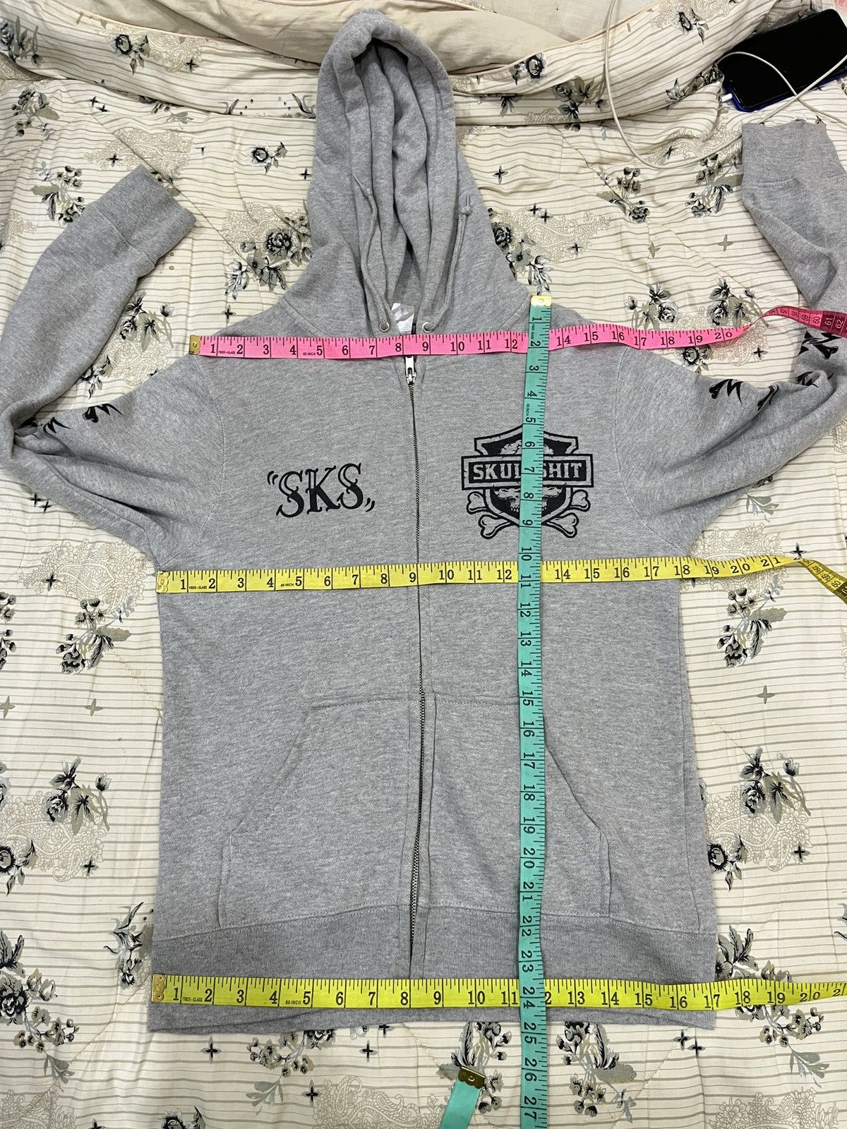 Seditionaries (Rrr). SKULL SHIT HYPEBEAST ZIPPER HOODIE SWEATER Size S / US 4 / IT 40 - 11 Thumbnail